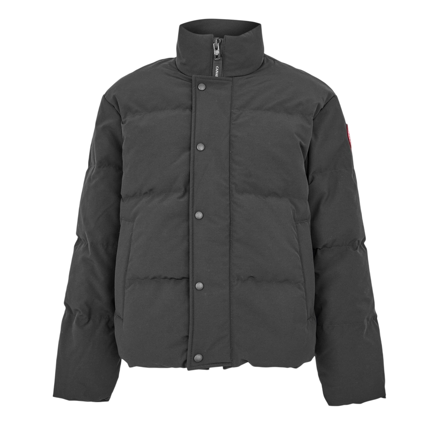 LUXURY HUB CANADA GOOSE MEN'S BAYVIEW DOWN WATER RESISTANT SHORT PUFFER JACKET