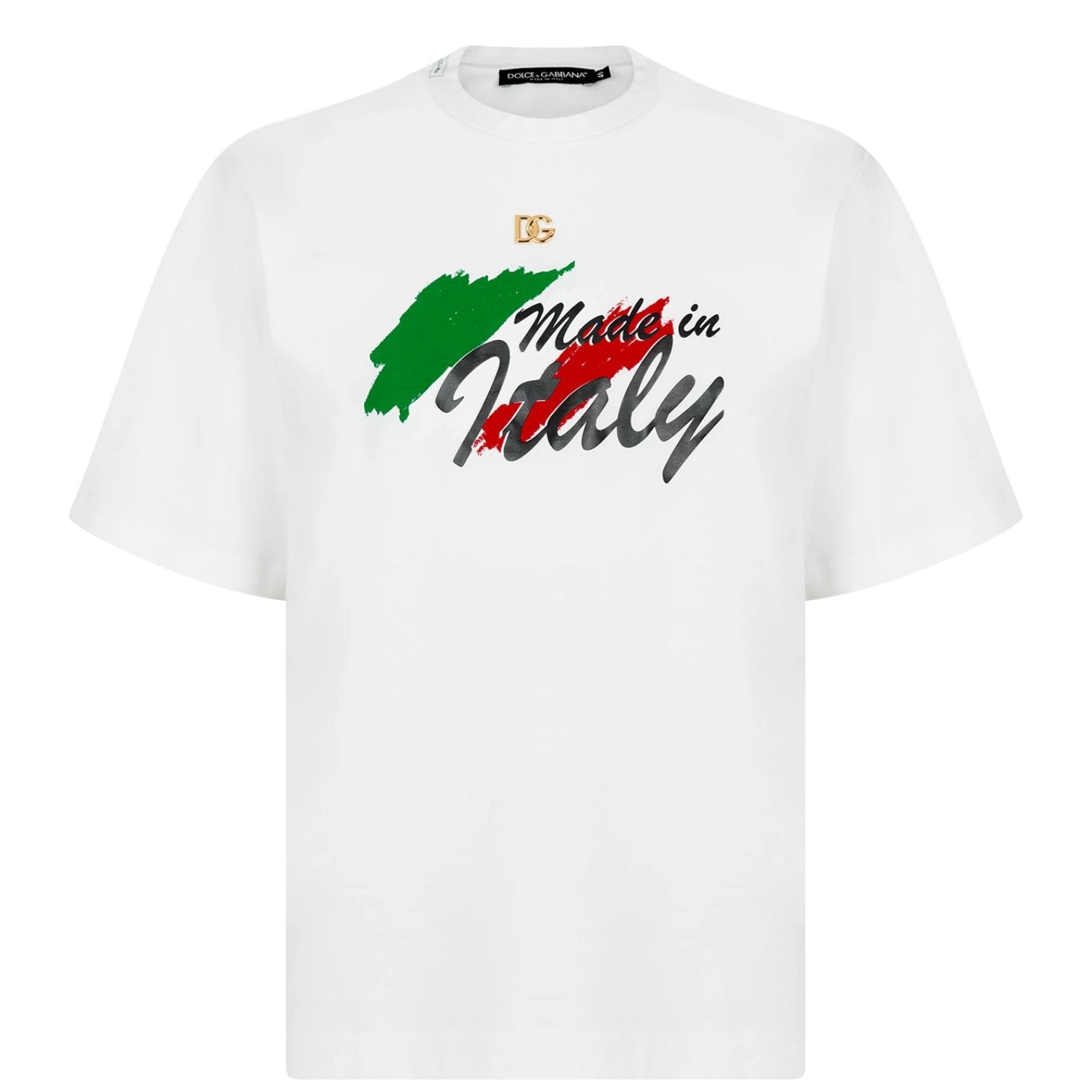 LUXURY HUB DOLCE AND GABBANA MADE IN ITALY TEE