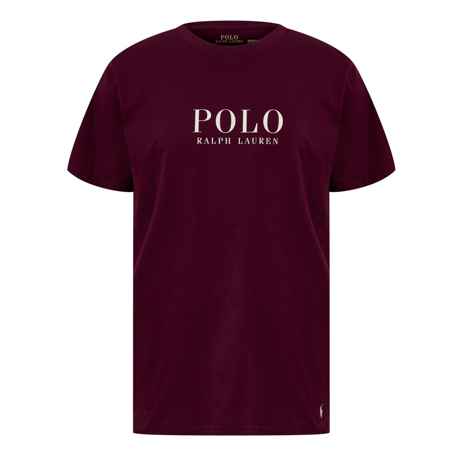 LUXURY HUB RALPH LAUREN BOX LOGO T-SHIRT