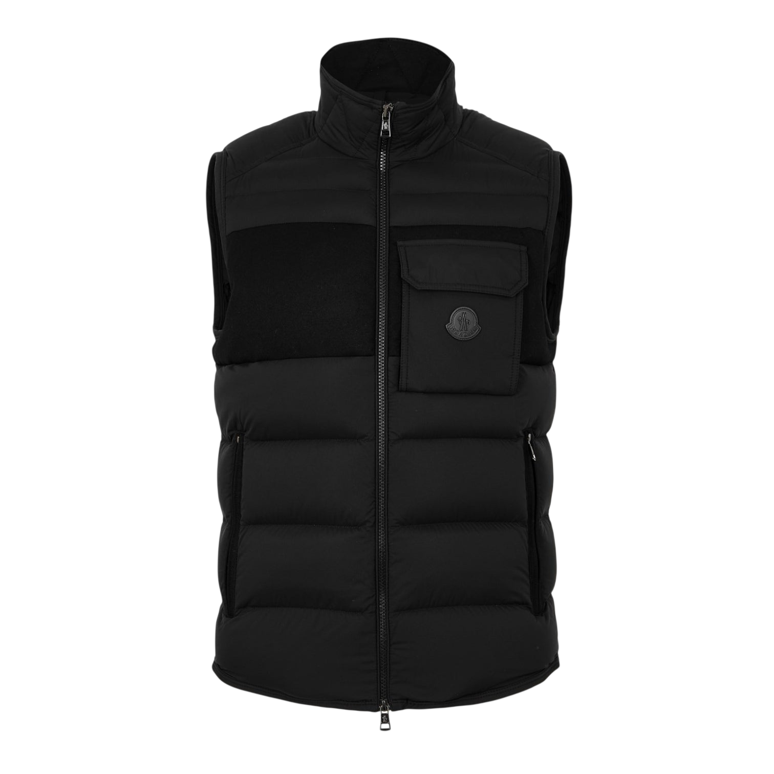 LUXURY HUB MONCLER MEN'S EDIT QUILTED SLEEVELESS GILET