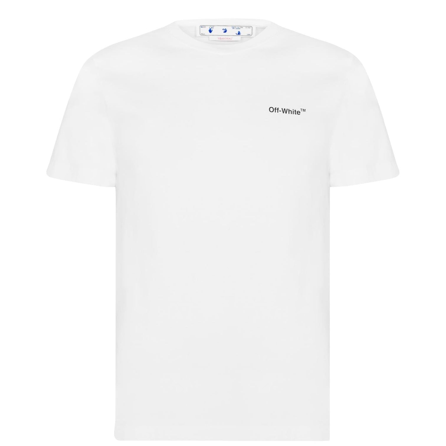 LUXURY HUB OFF WHITE WAVE DIAGONALS TEE