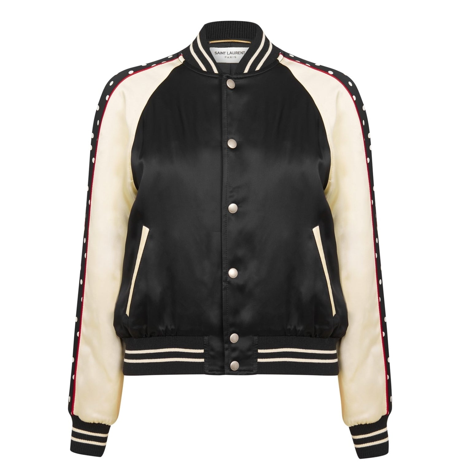 LUXURY HUB SAINT LAURENT TEDDY BOMBER JACKET