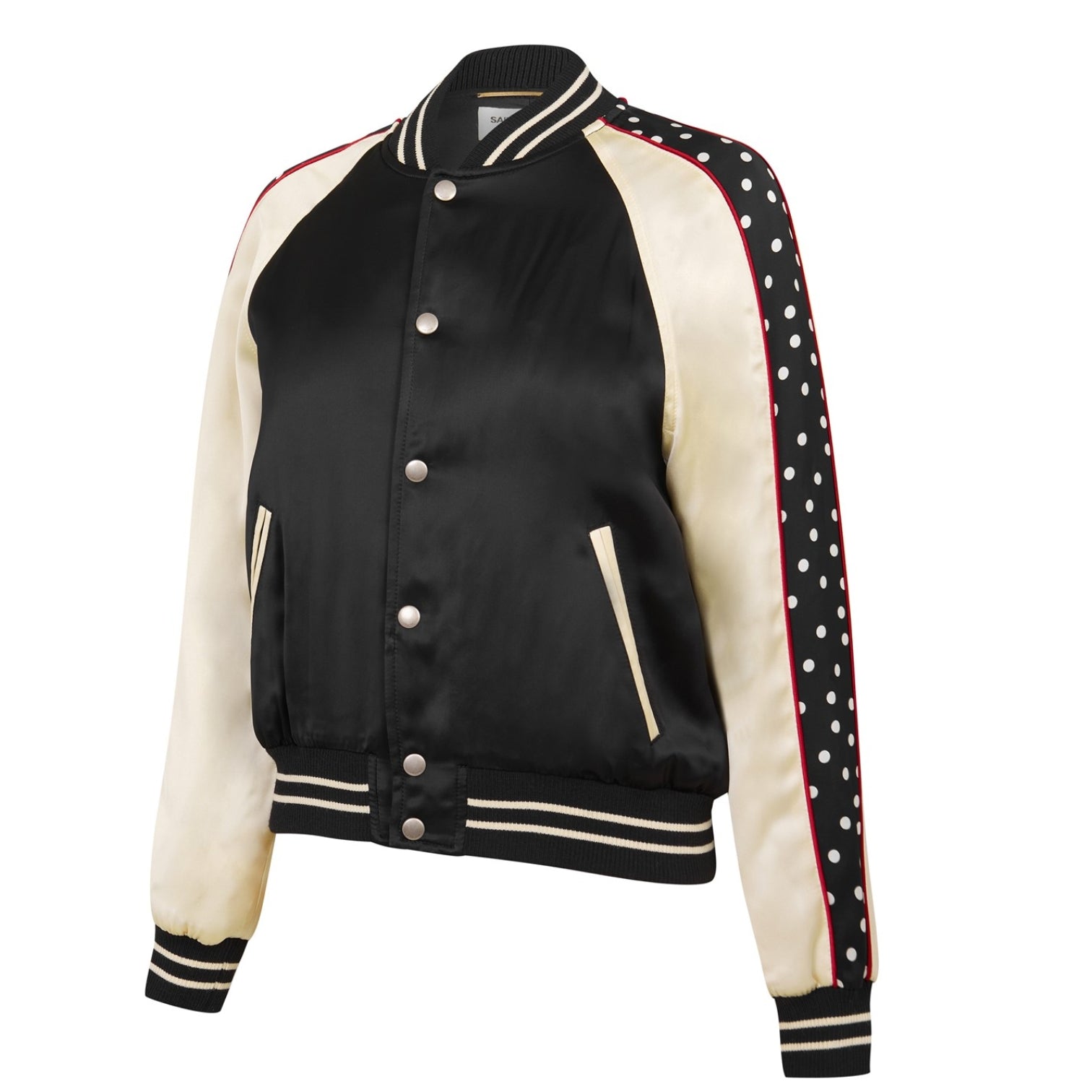 LUXURY HUB SAINT LAURENT TEDDY BOMBER JACKET