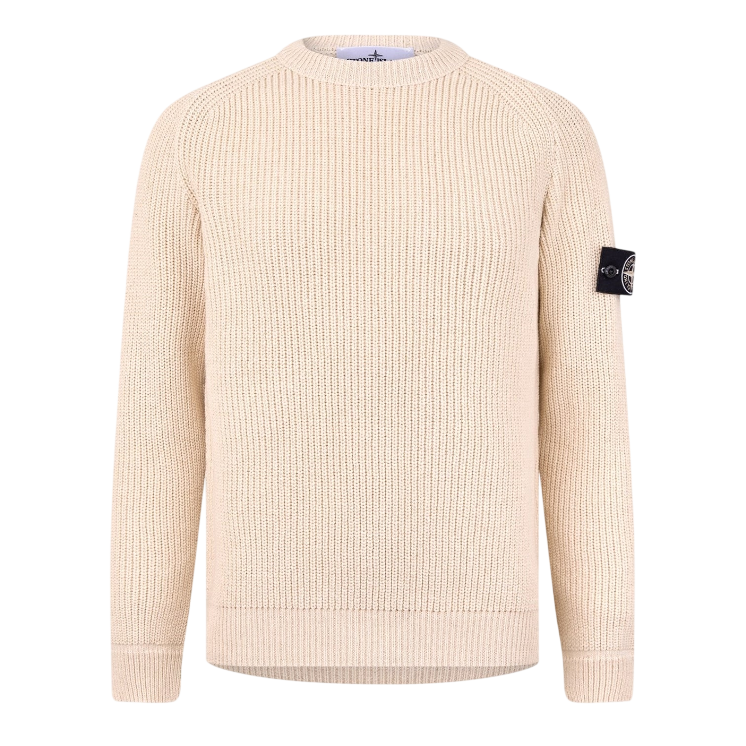 LUXURY HUB STONE ISLAND COMPASS KNIT JUMPER