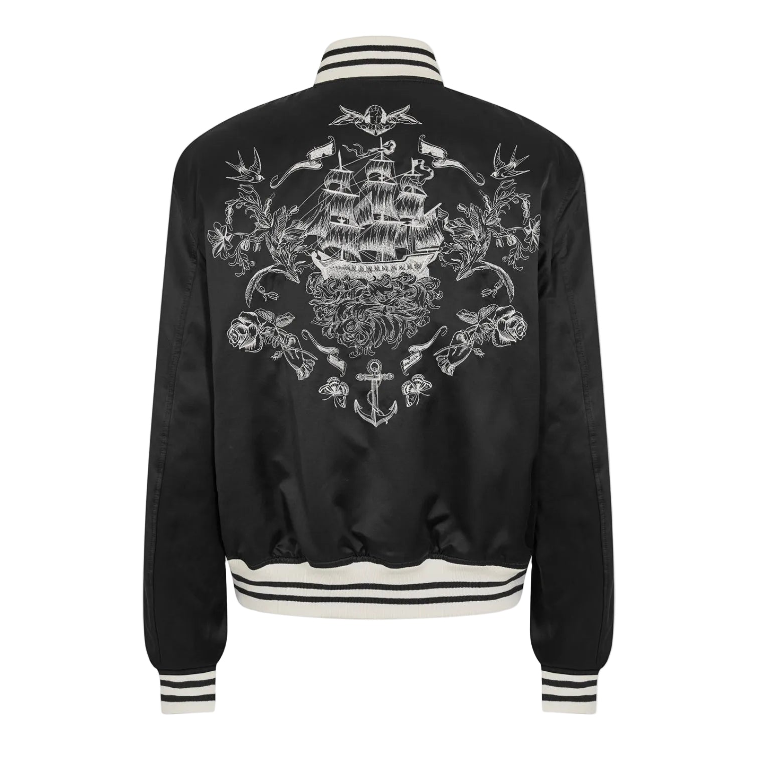 LUXURY HUB ALEXANDER MCQUEEN MEN'S TAILORED BOMBER JACKET
