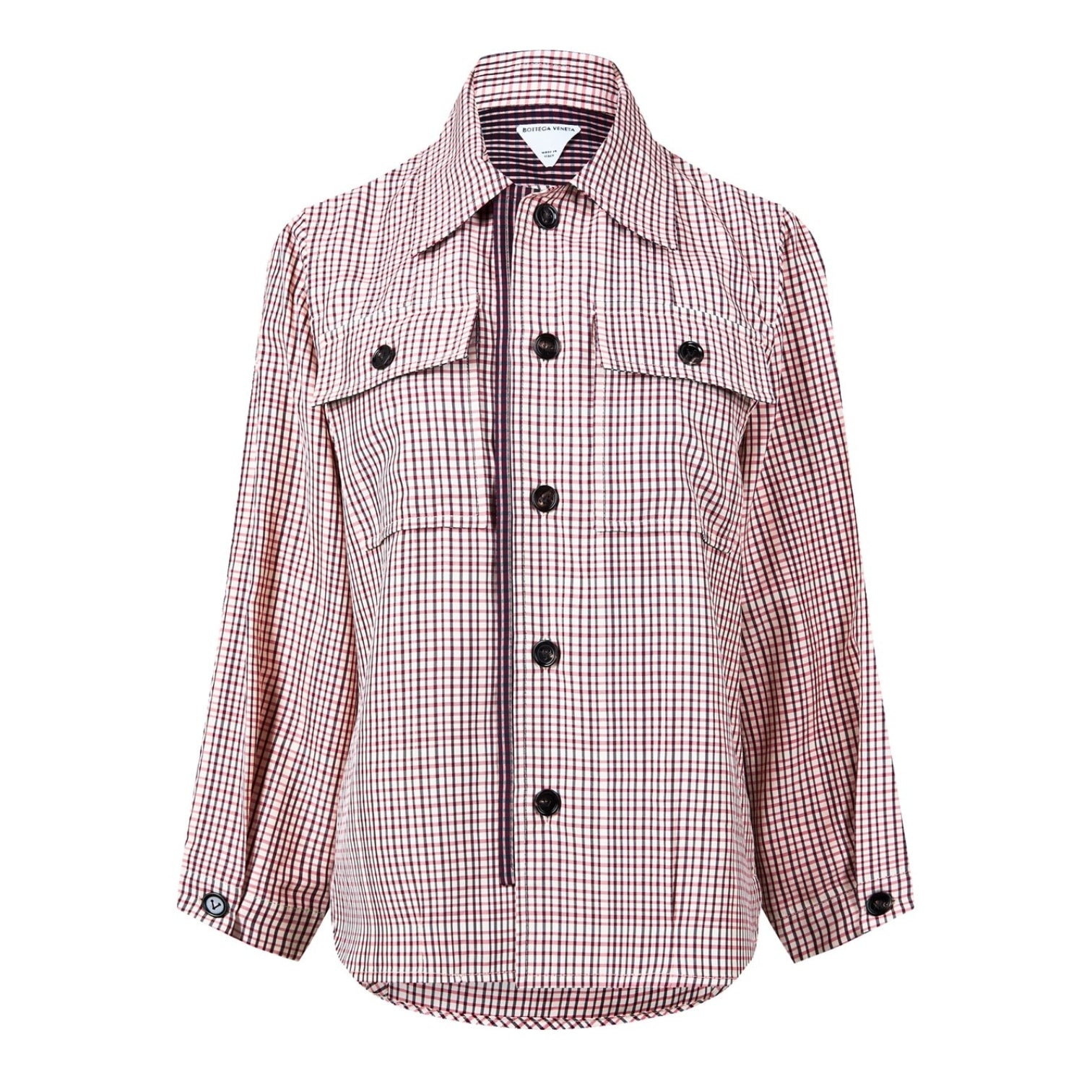 LUXURY HUB BOTTEGA VENETA CHECK SHIRT
