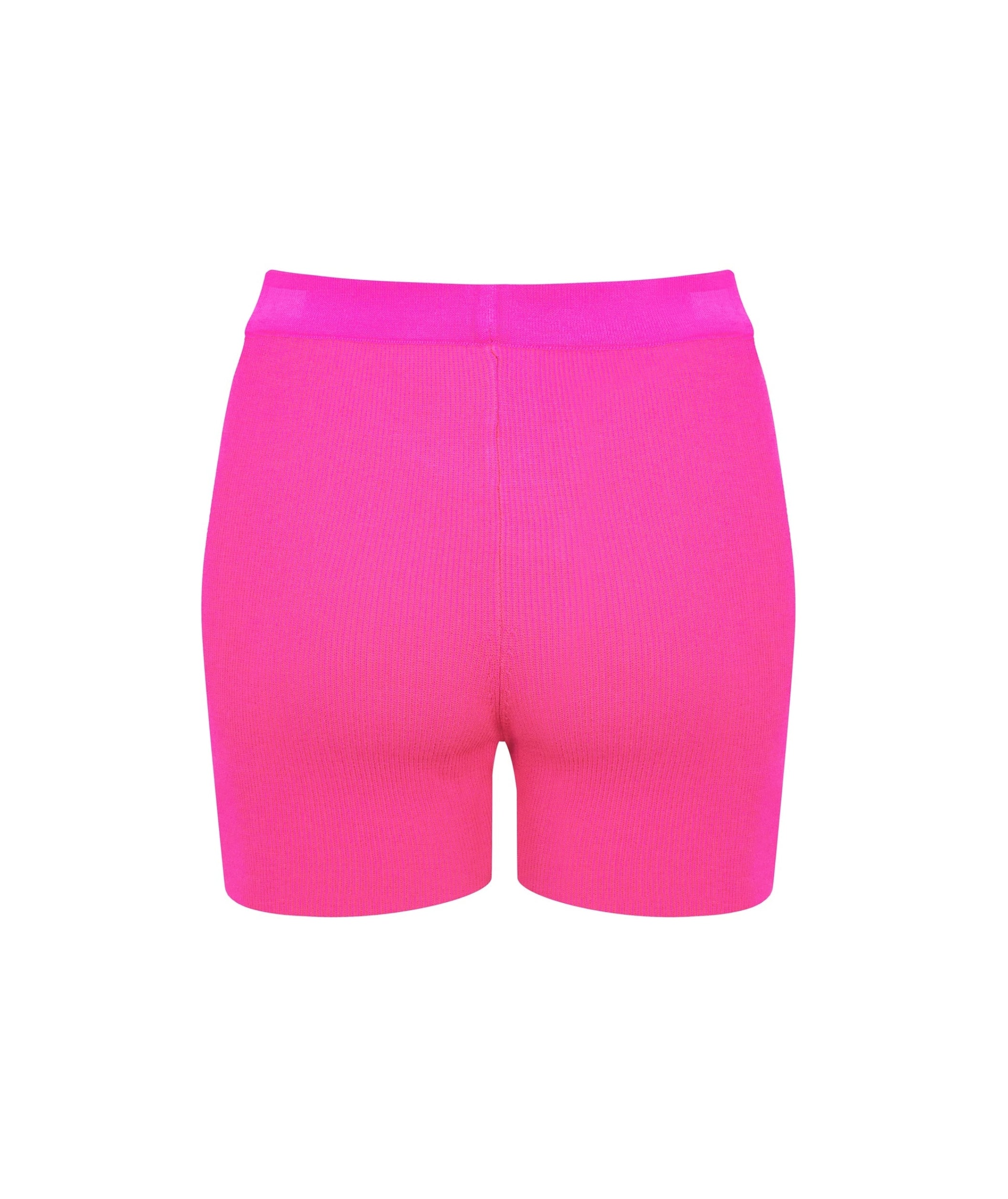 LUXURY HUB JACQUEMUS LE SHORT ARANCIA RIBBER BIKER SHORTS