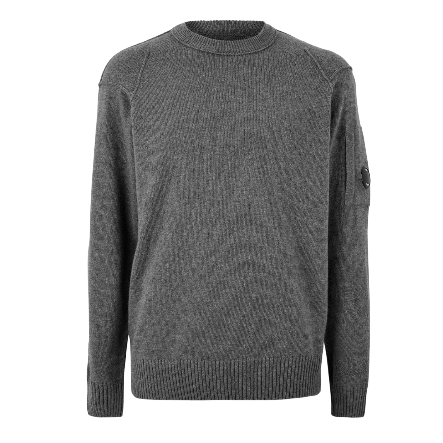 LUXURY HUB CP COMPANY LAMBSWOOL CREWNECK JUMPER