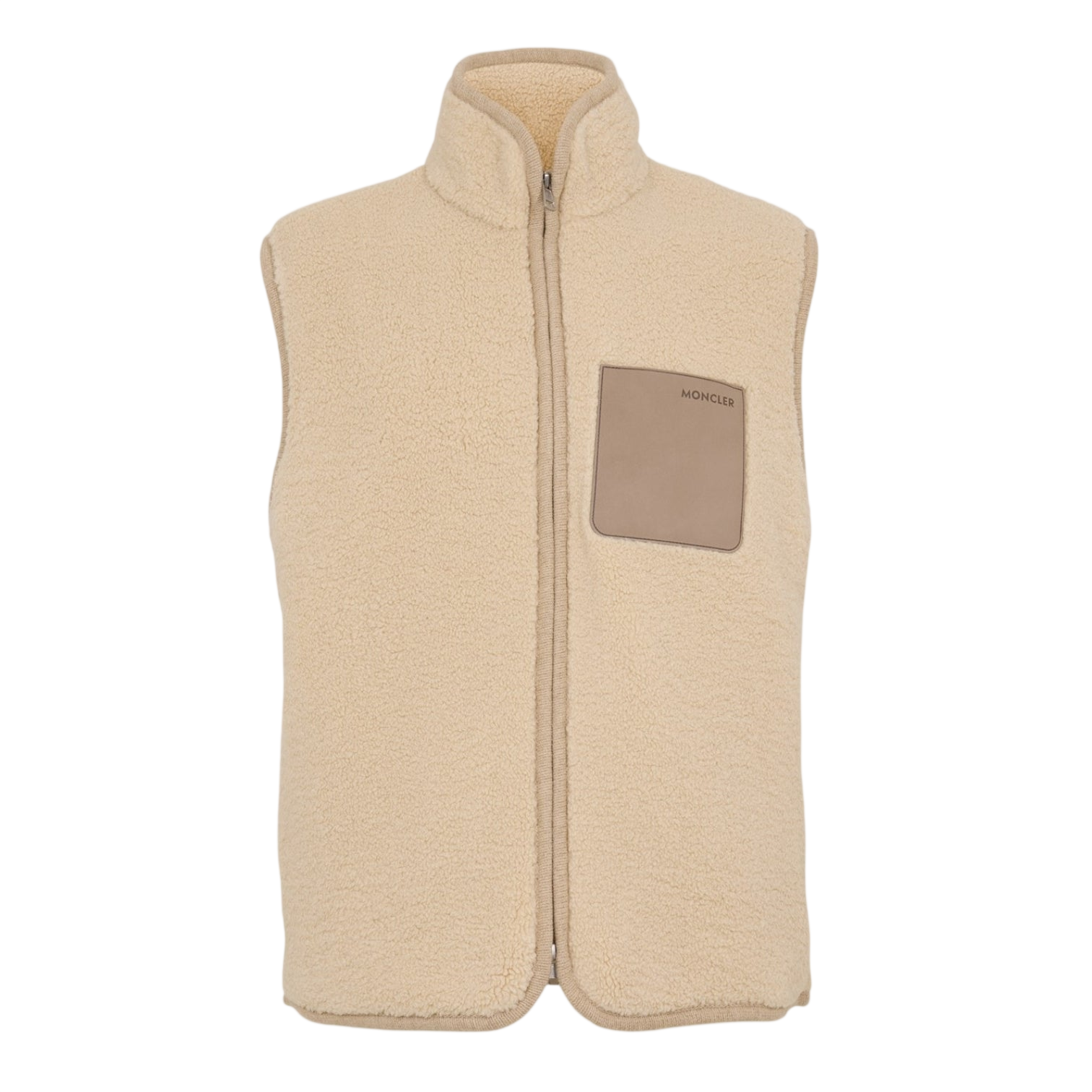 LUXURY HUB MONCLER MEN'S QUILTED FRONT ZIP GILET