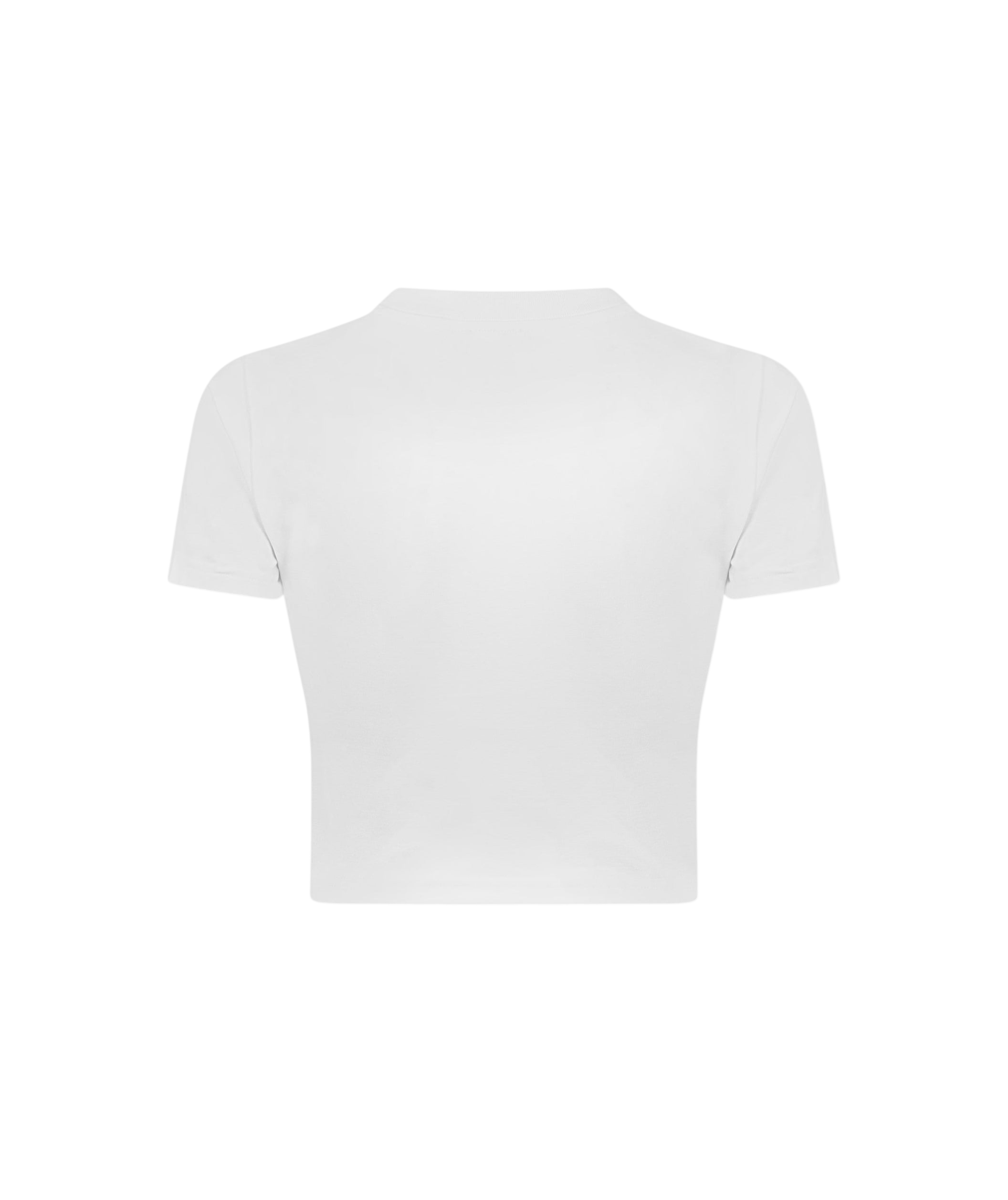 LUXURY HUB CASABLANCA WOMEN'S CASA GRAPHIC SLIM FIT BABY TEES