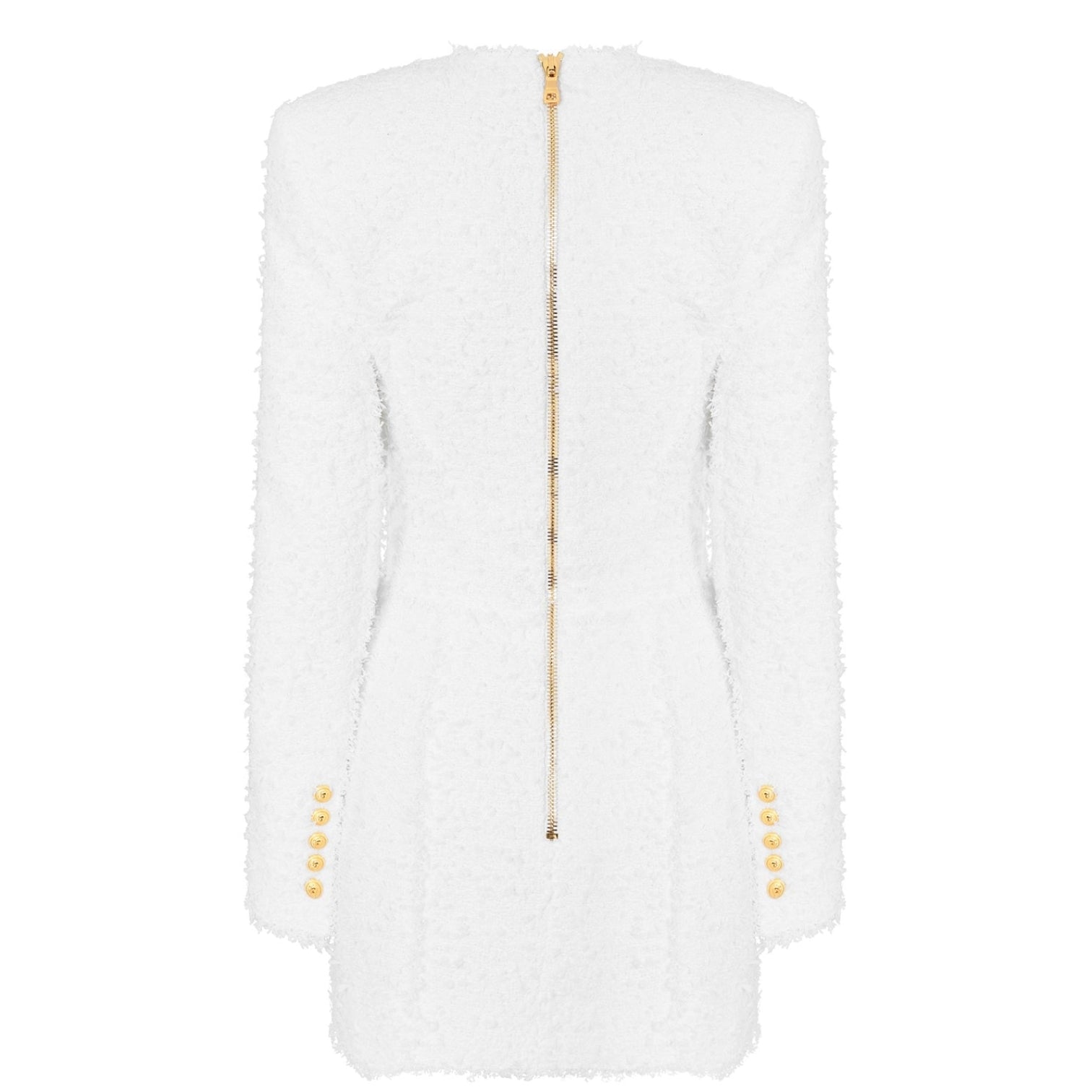 LUXURY HUB BALMAIN TWEED MINI DRESS