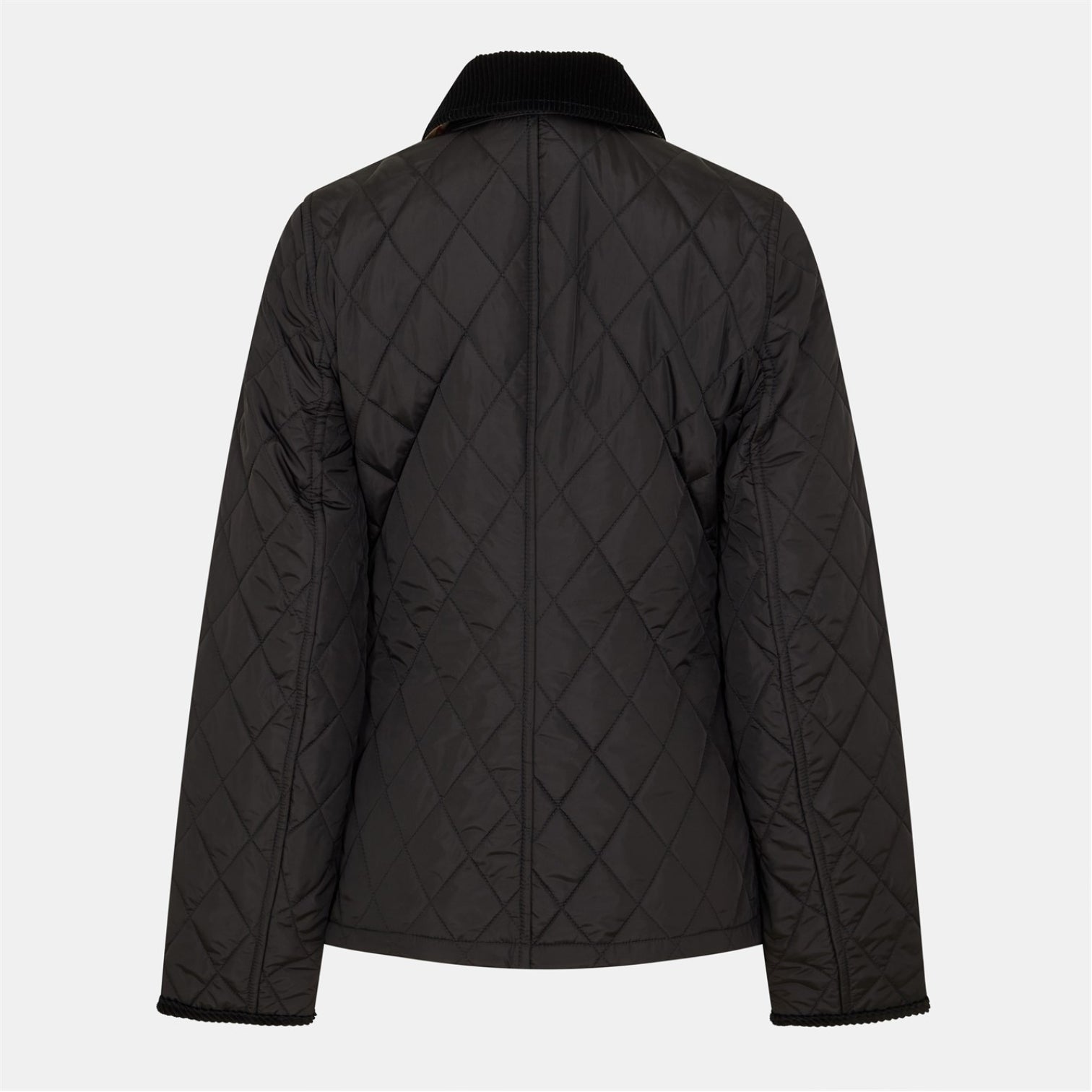 LUXURY HUB BURBERRY WOMEN'S DORSET DIAMOND QUILTED WEATHER RESISTANT TAILORED FIT QUILTED JACKET