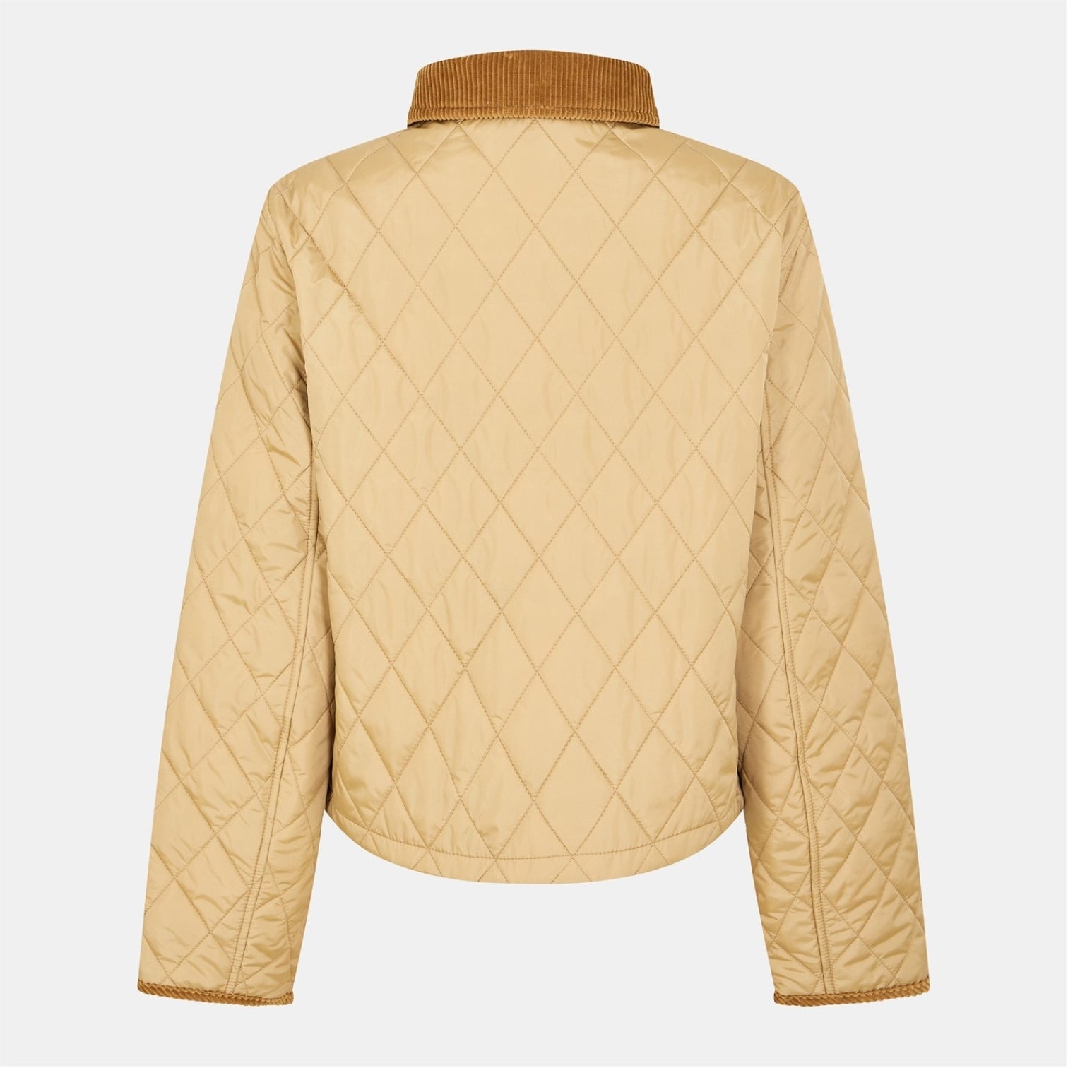 LUXURY HUB BURBERRY WOMEN'S OLDHAM DIAMOND QUILTED INSULATED QUILTED JACKET