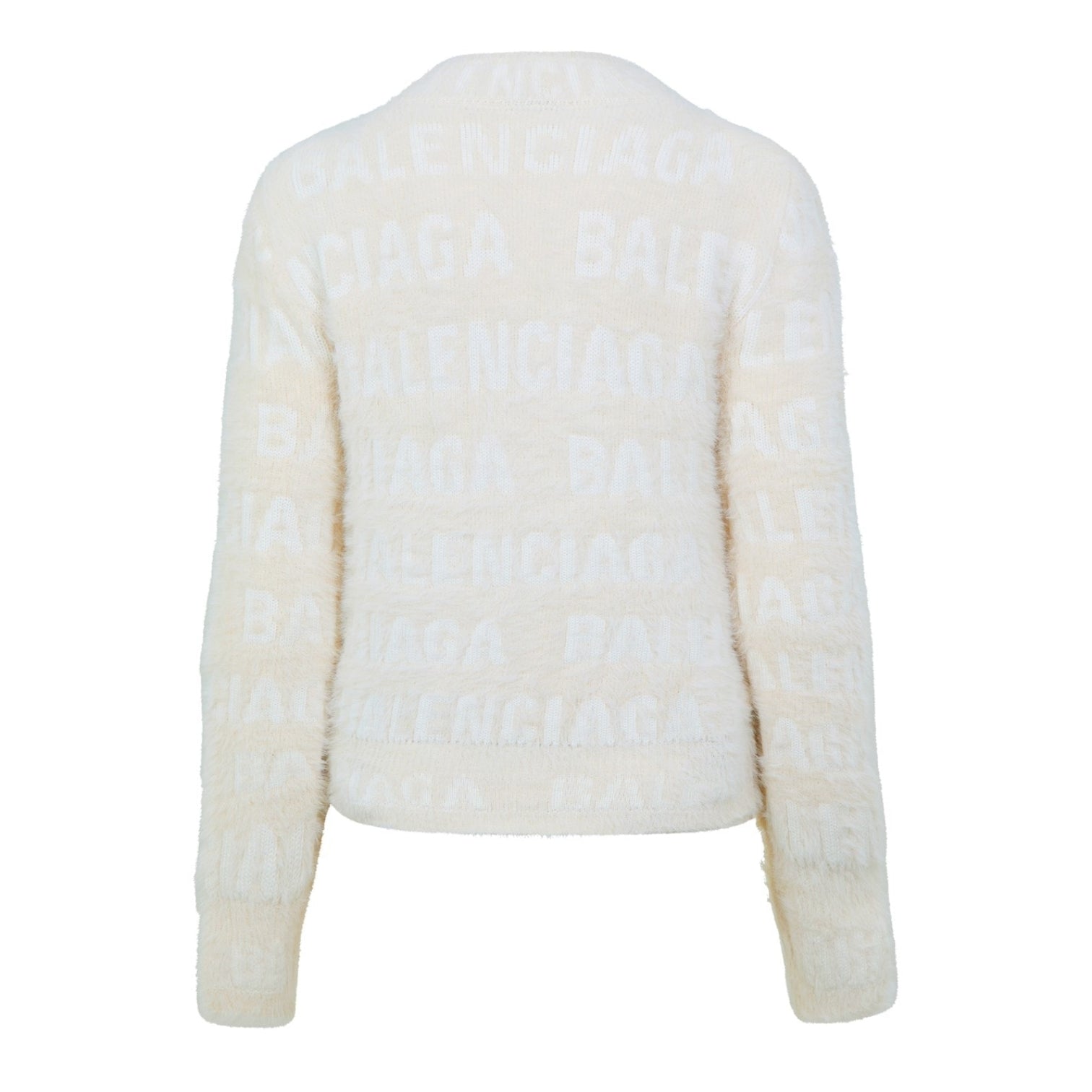 LUXURY HUB BALENCIAGA FURRY LOGO JUMPER