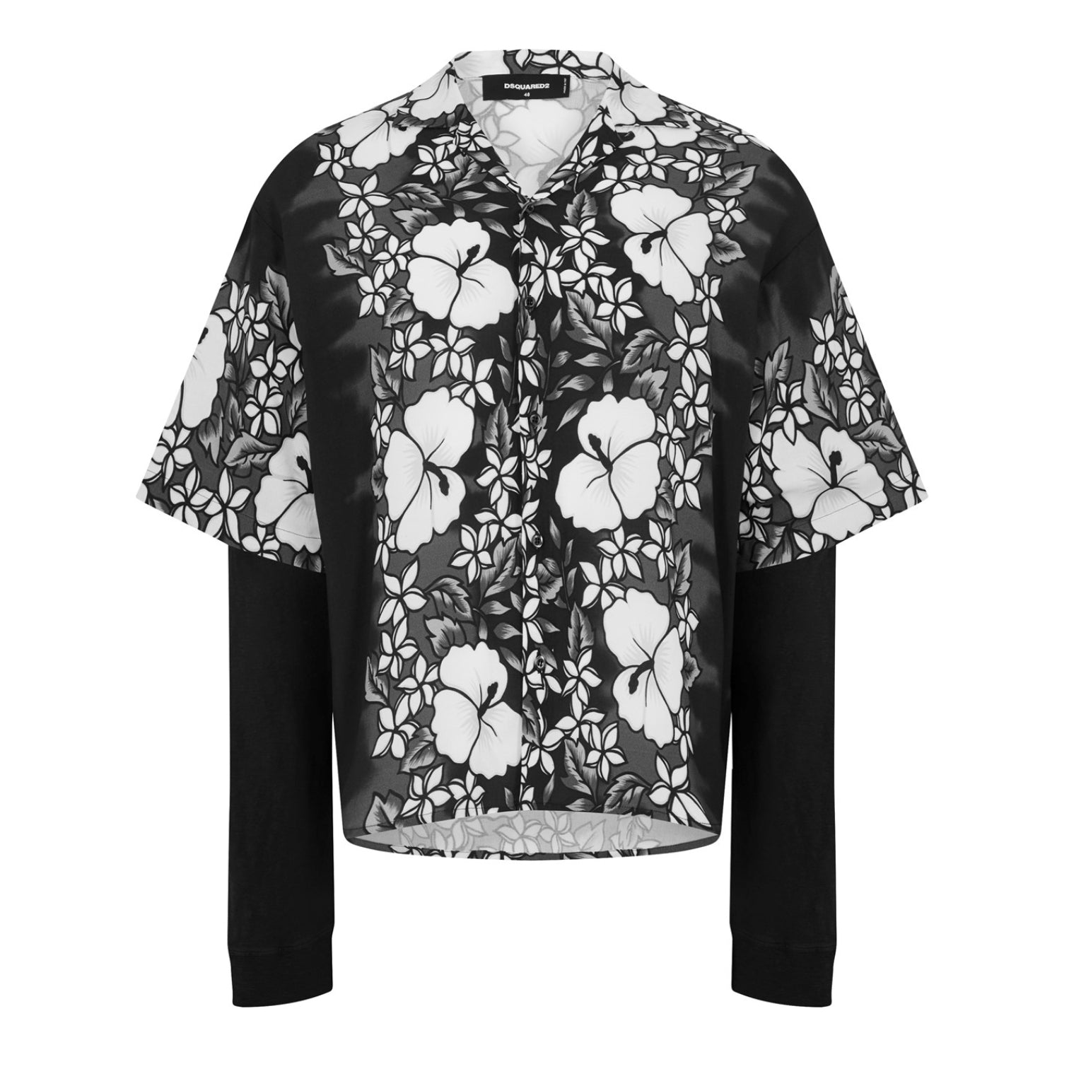 LUXURY HUB DSQUARED2 HAWAIIAN SHIRT