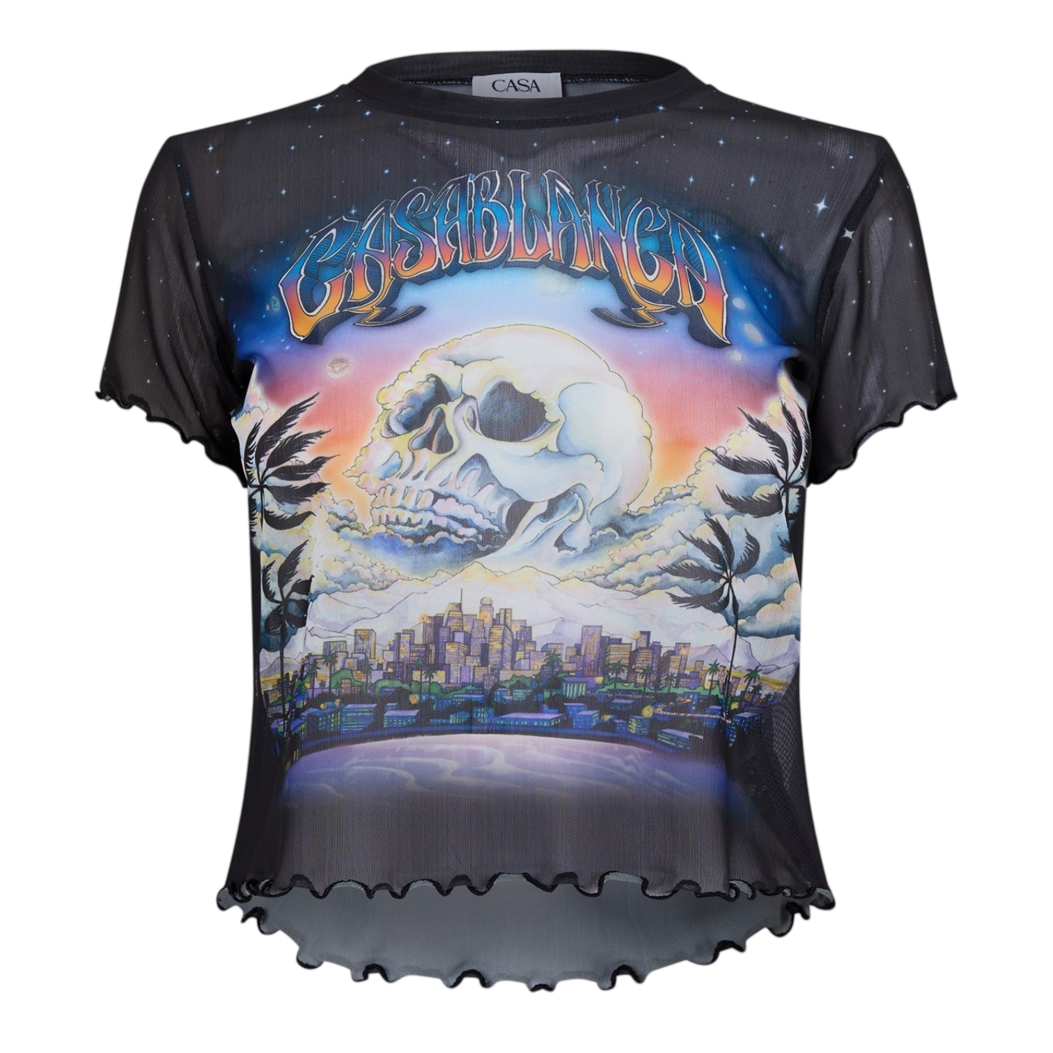 LUXURY HUB CASABLANCA WOMEN'S BABY TEE