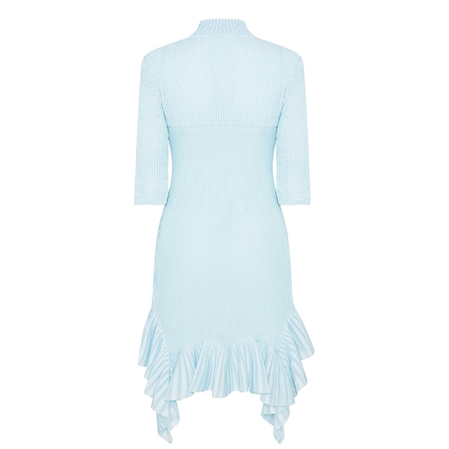 LUXURY HUB GIVENCHY FLOUNCED DRESS