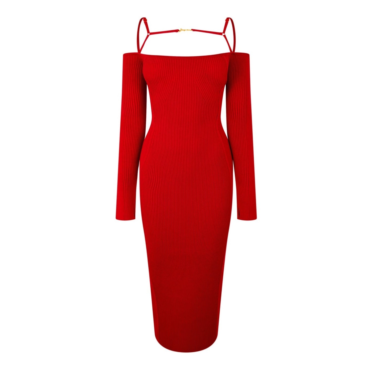 LUXURY HUB JACQUEMUS LA SIERRA BODYCON DRESS