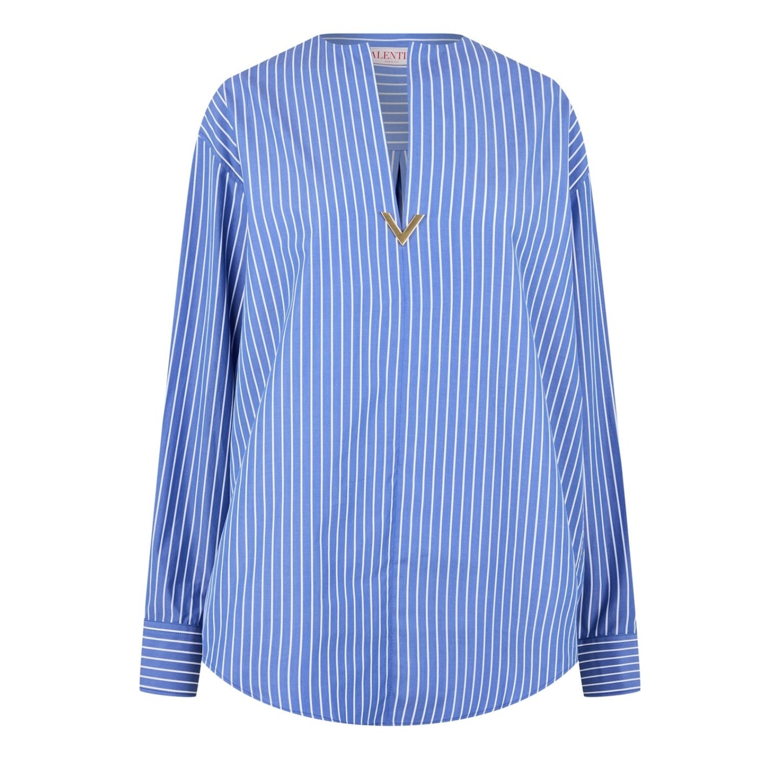 LUXURY HUB VALENTINO VAL STRIPED SHIRT