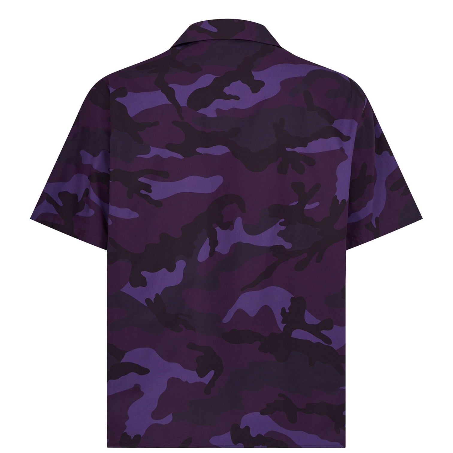 LUXURY HUB VALENTINO SHORT SLEEVE CAMO SHIRT