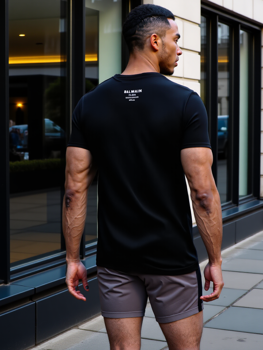 LUXURY HUB BALMAIN U MUSCLE TEE