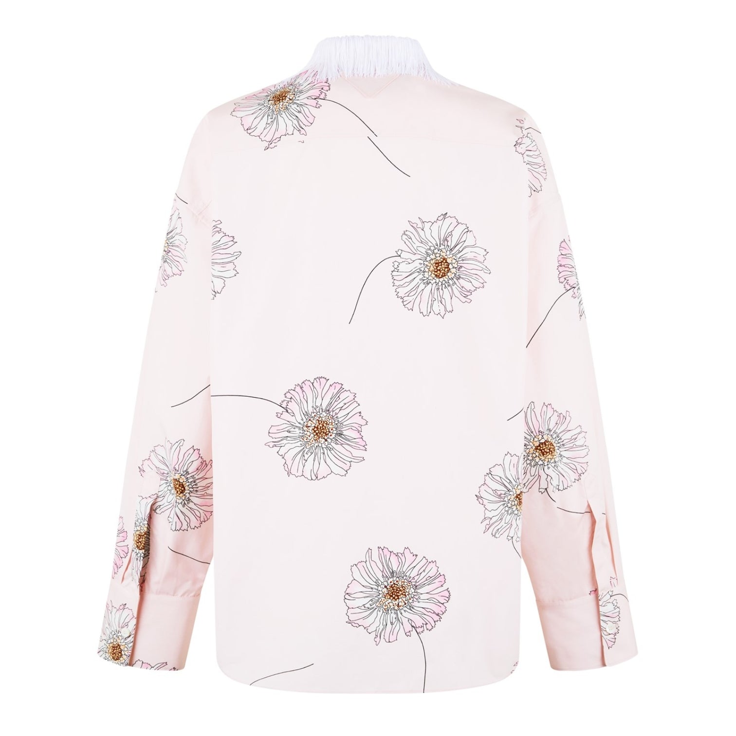 LUXURY HUB PRADA PRINTED POPLIN SHIRT