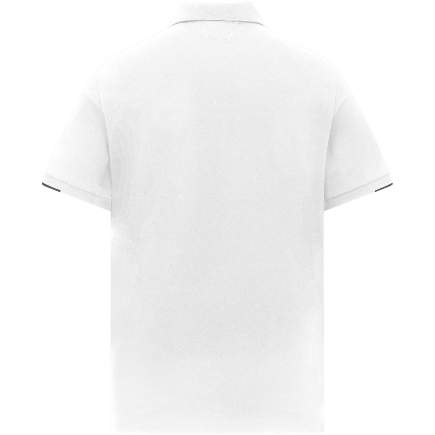 LUXURY HUB CP COMPANY METROPOLIS RIB STRETCH TIPPED POLO SHIRT