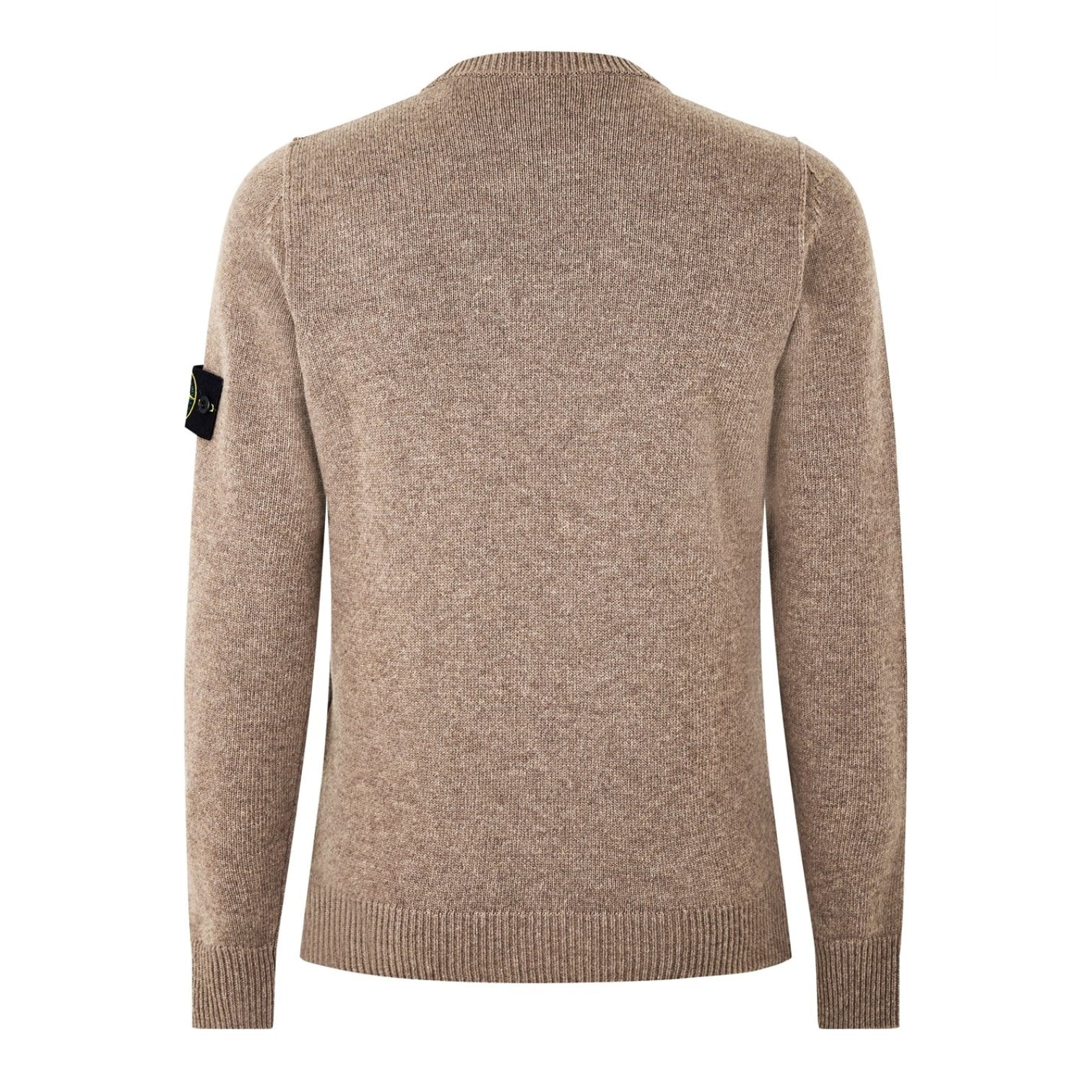 LUXURY HUB STONE ISLAND LAMBSWOOL CREW NECK KNIT JUMPER