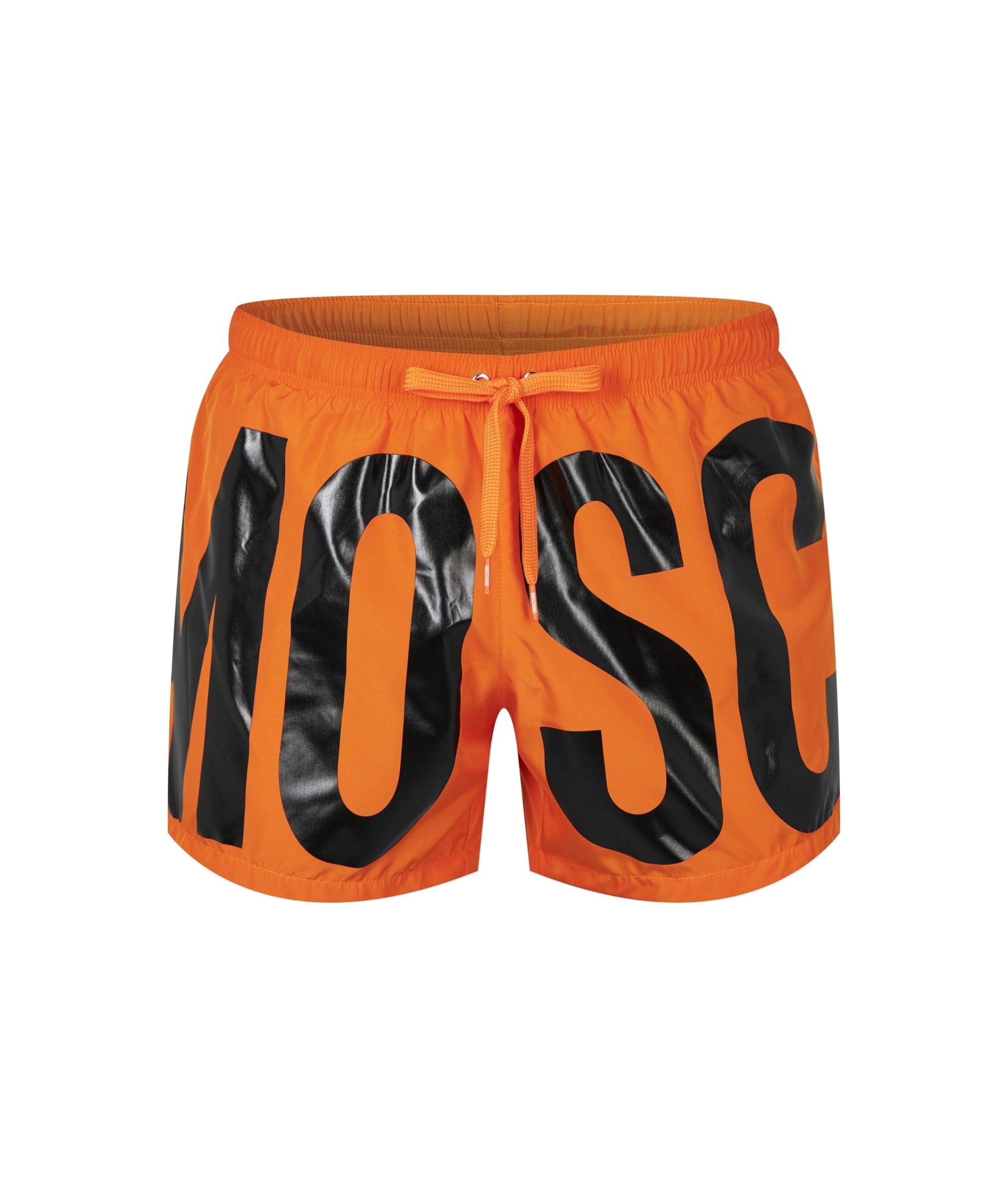 LUXURY HUB MOSCHINO MAXI LOGO SWIM SHORTS