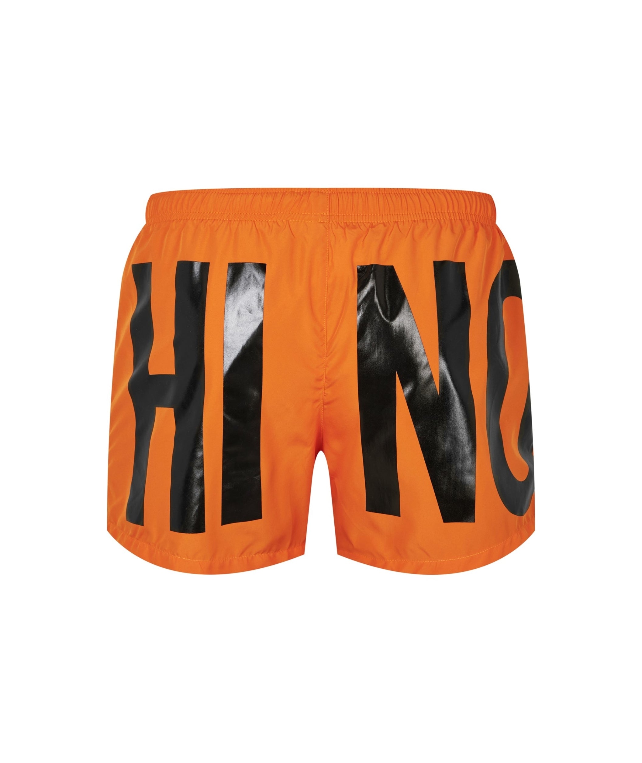 LUXURY HUB MOSCHINO MAXI LOGO SWIM SHORTS