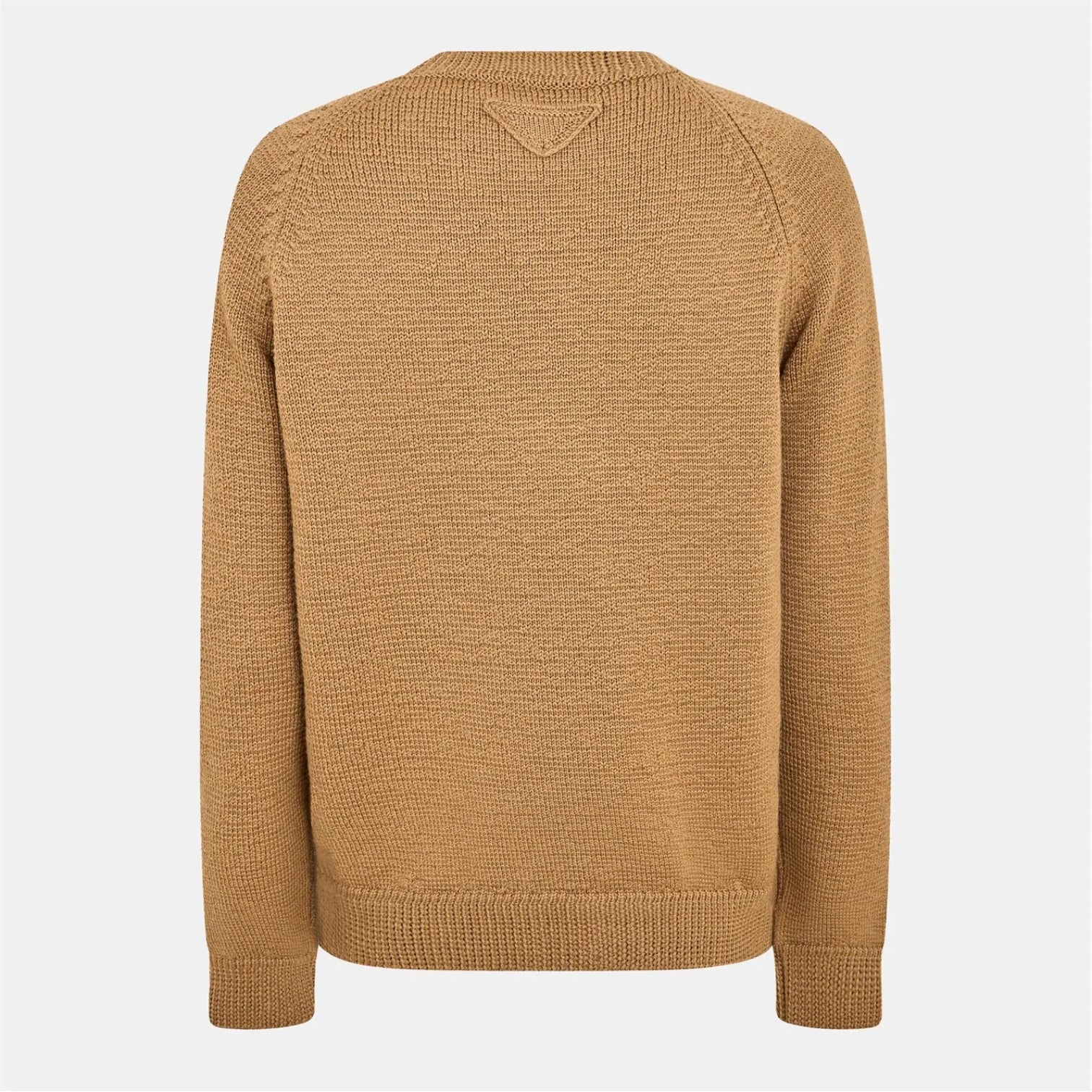 LUXURY HUB PRADA MEN'S LOGO CREW NECK JUMPER
