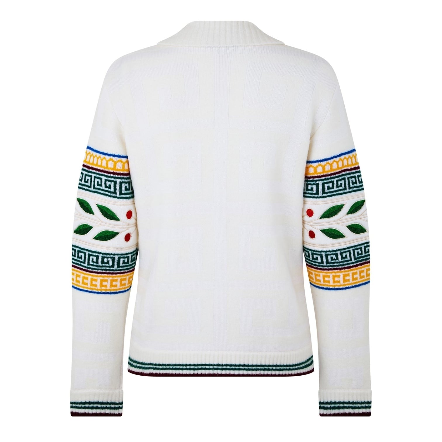 LUXURY HUB CASABLANCA LAUREL OLYMPIQUE SWEATER