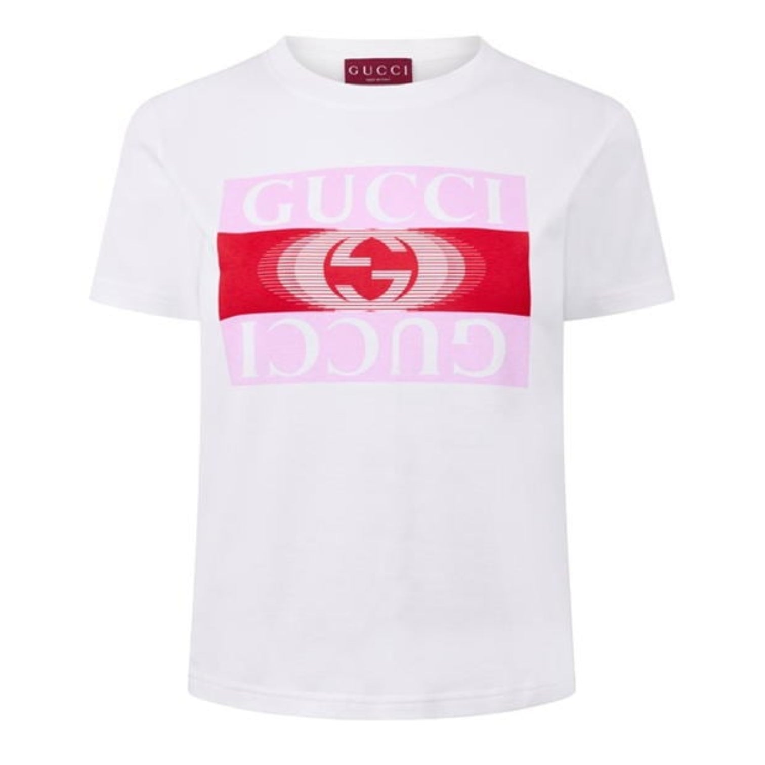 LUXURY HUB GUCCI COTTON PRINT TOP