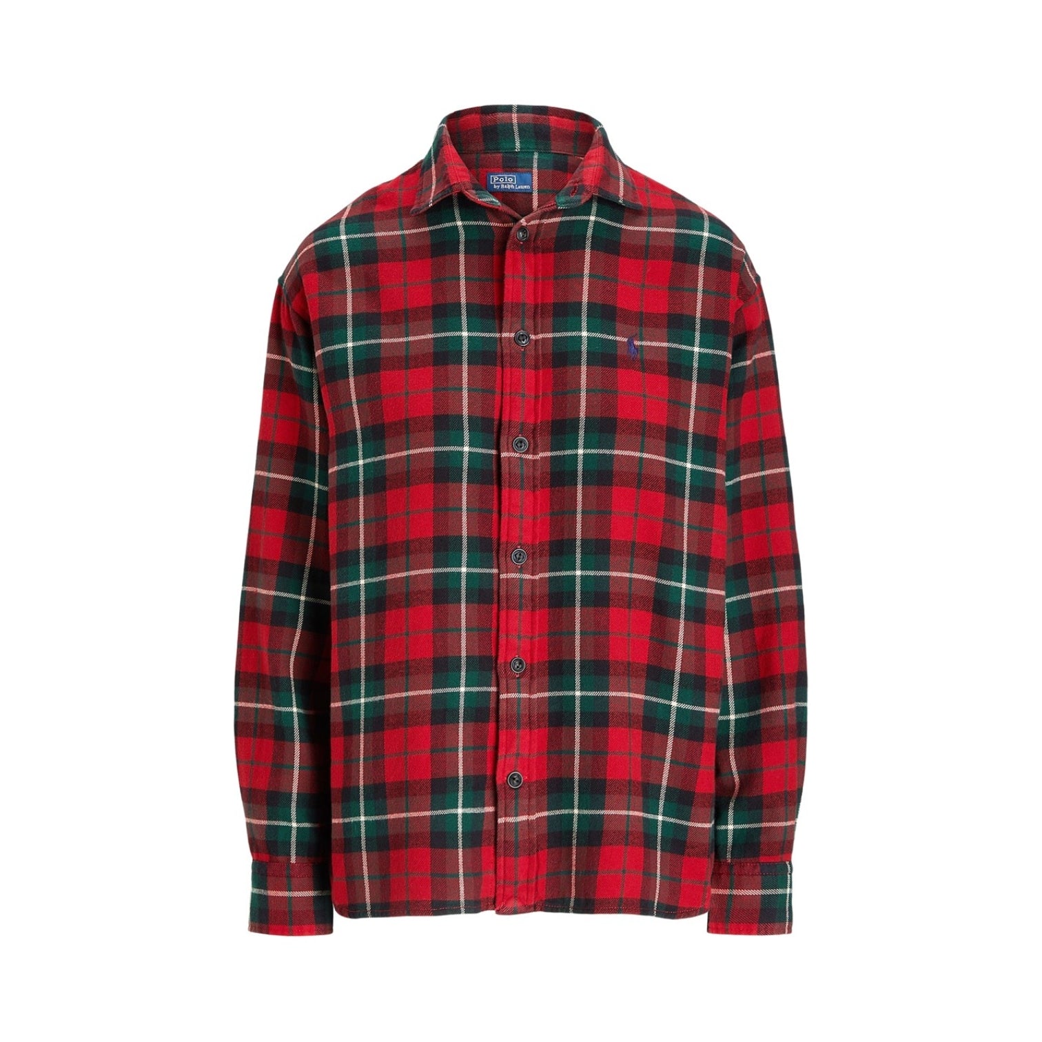 LUXURY HUB POLO RALPH LAUREN PLAID CHECKED SHIRT