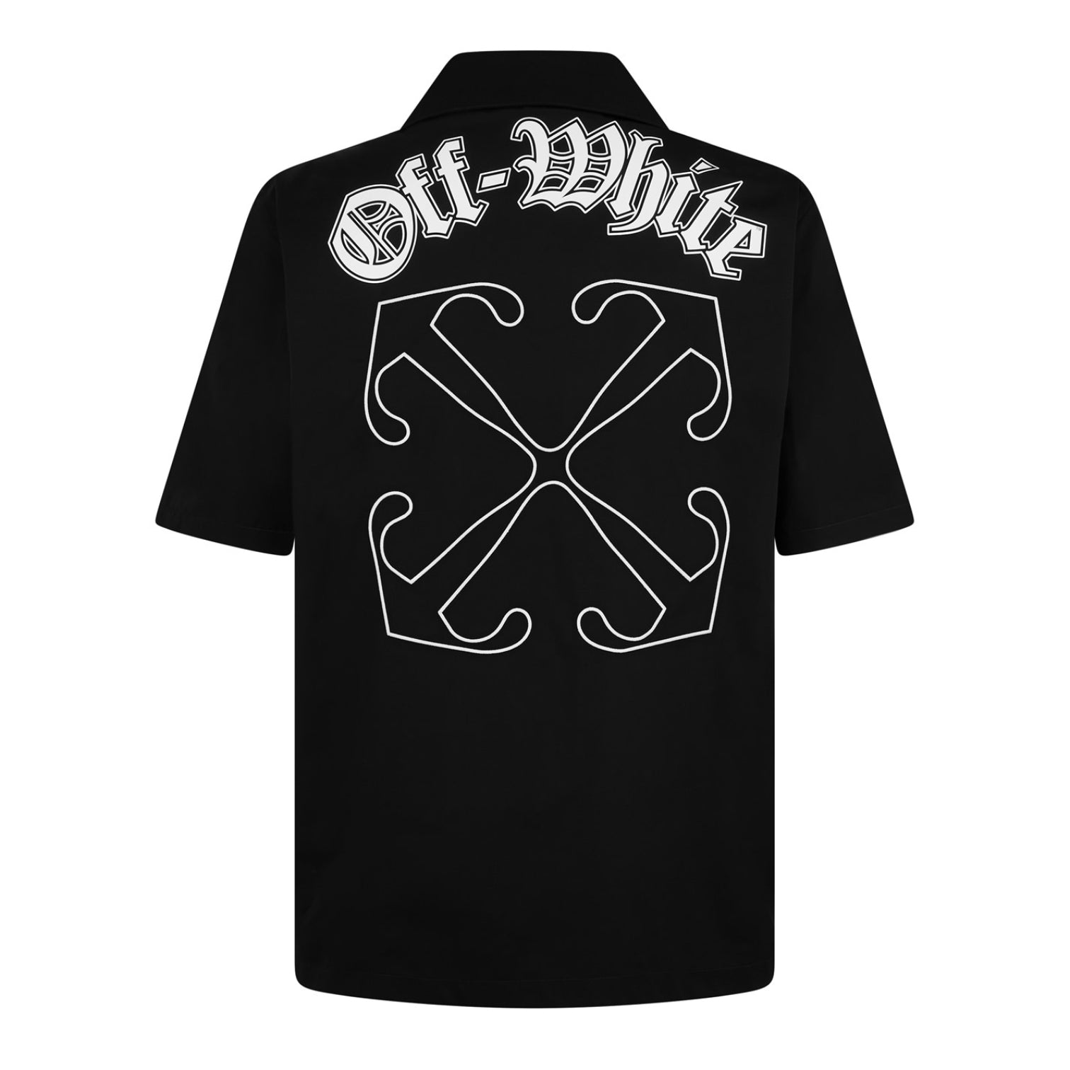 LUXURY HUB OFF WHITE OFF GOTH BOWL SHIRT