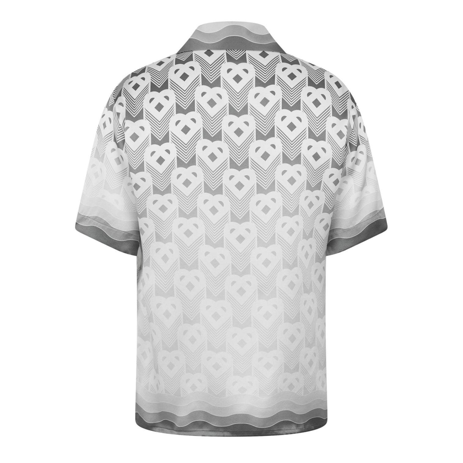 LUXURY HUB CASABLANCA MEN'S MONO SILK SHIRT