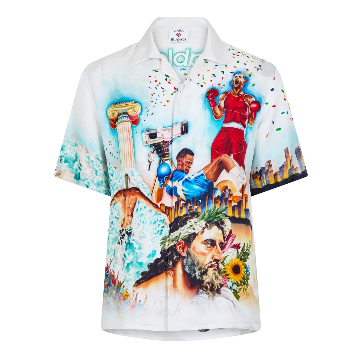 LUXURY HUB CASABLANCA MEN'S CELEBRATION SHIRT