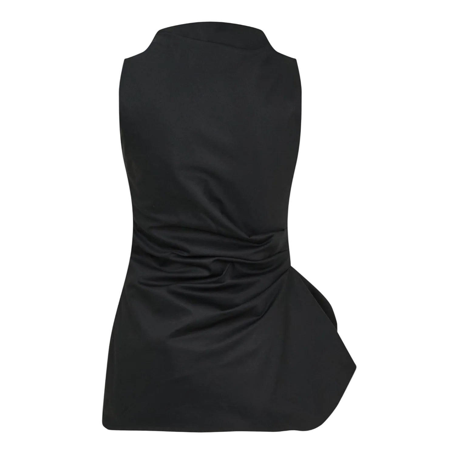 LUXURY HUB ALEXANDER MCQUEEN WOMEN'S COTTON PEPLUM TOP