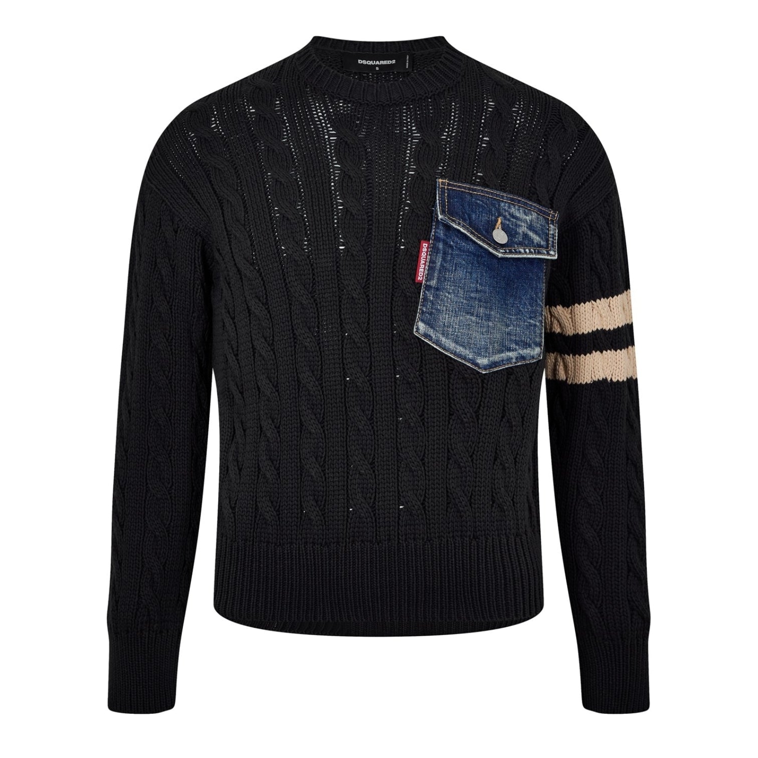 LUXURY HUB DSQUARED2 KNIT PULLOVER