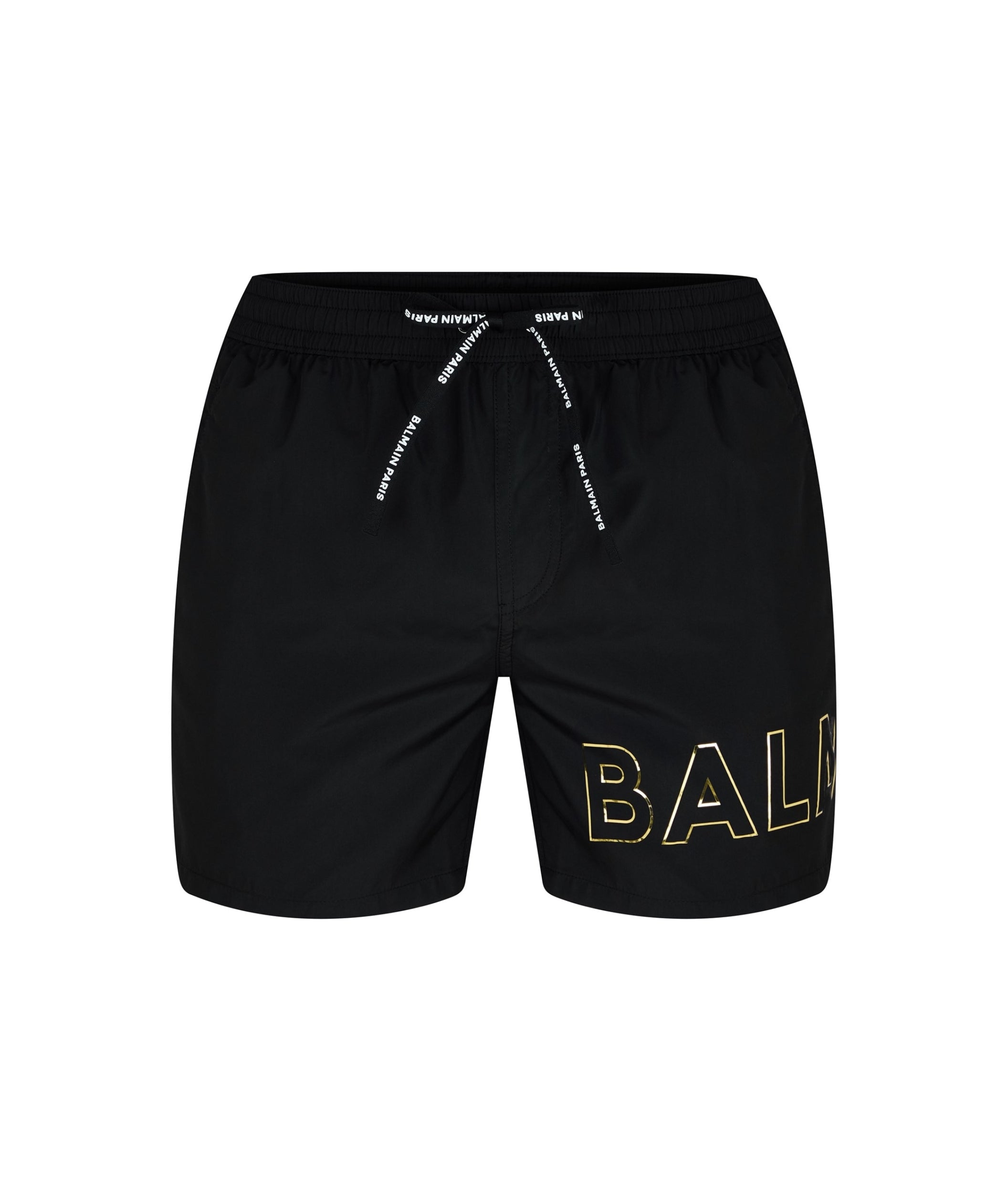 LUXURY HUB BALMAIN EMB SWIM SHORTS