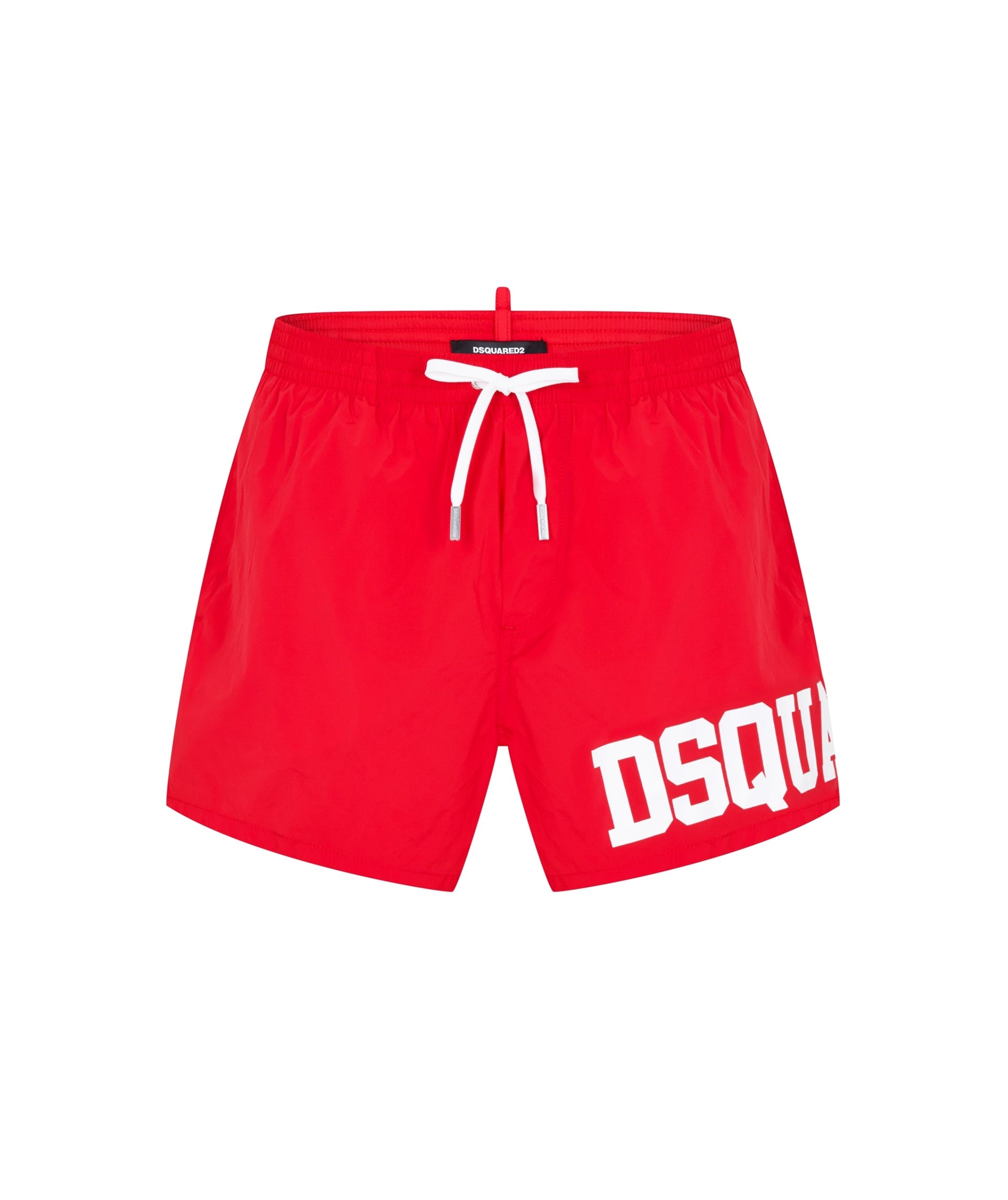 LUXURY HUB DSQUARED2 DSQ VARSITY LOGO SWIM SHORTS