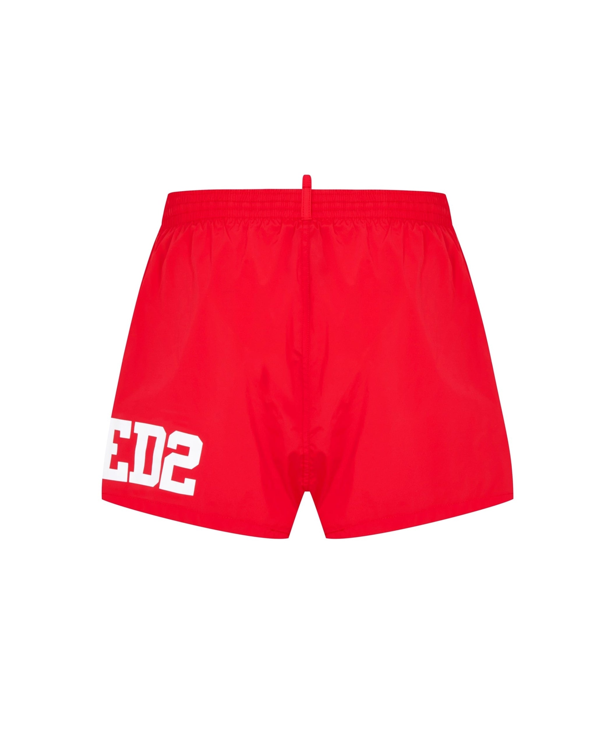 LUXURY HUB DSQUARED2 DSQ VARSITY LOGO SWIM SHORTS