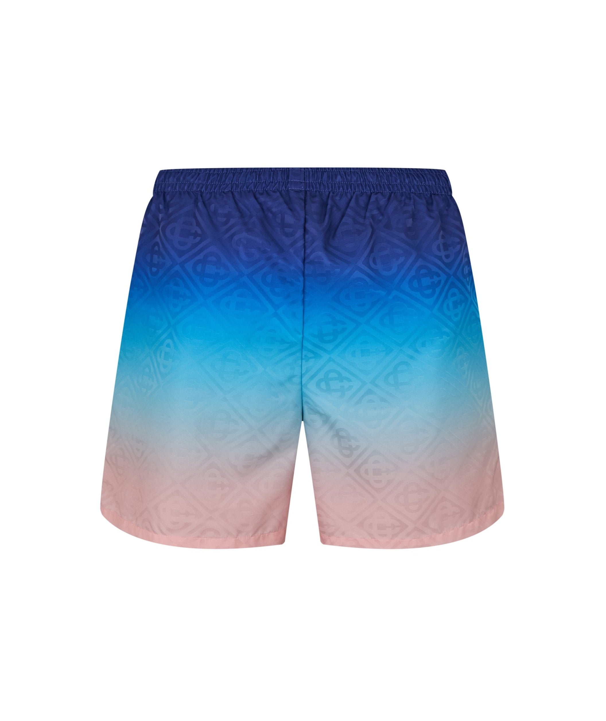 LUXURY HUB CASABLANCA CASA MONO LOGO SWIM SHORTS