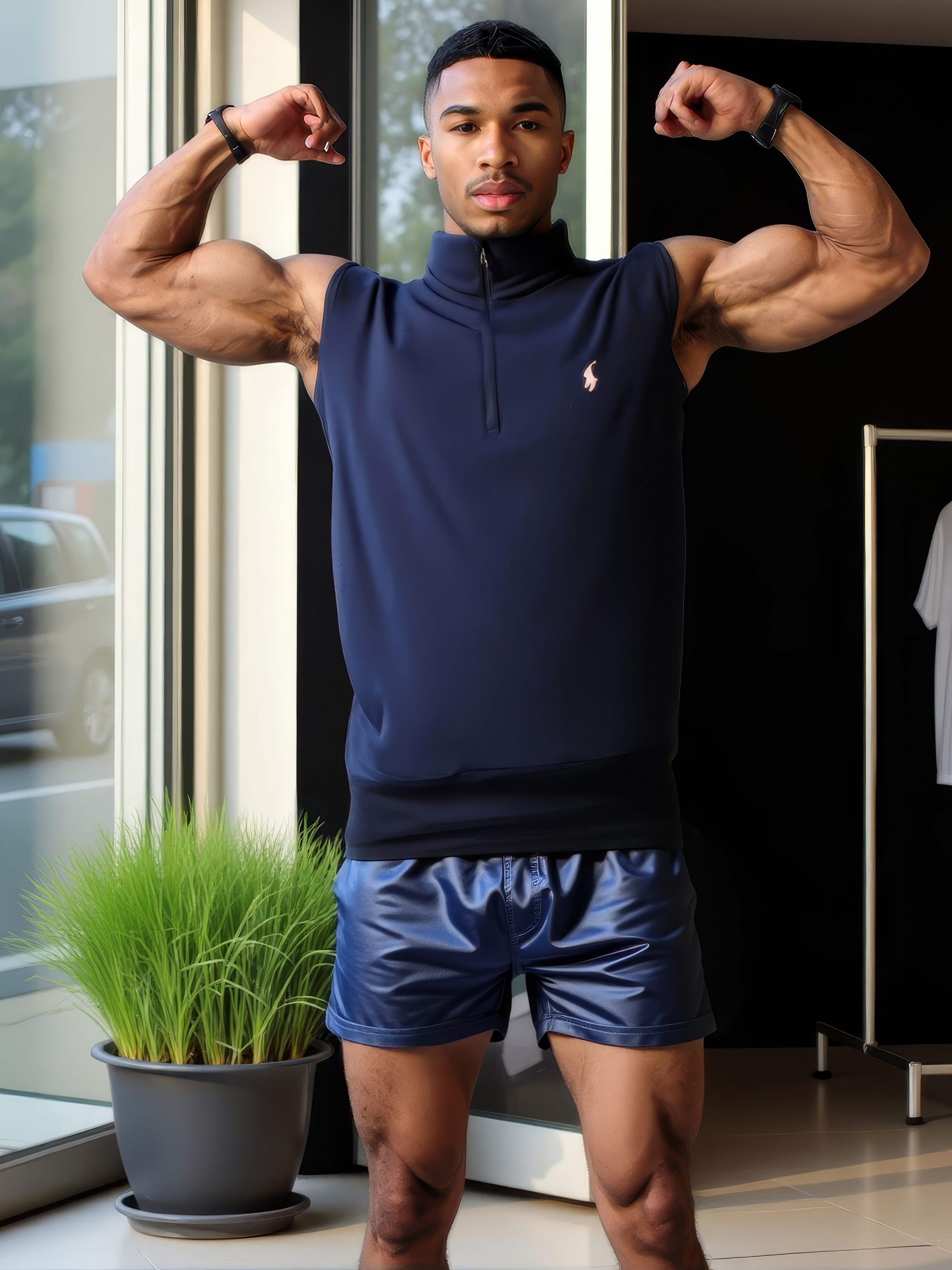 LUXURY HUB POLO RALPH LAUREN POLO NECKPP VEST