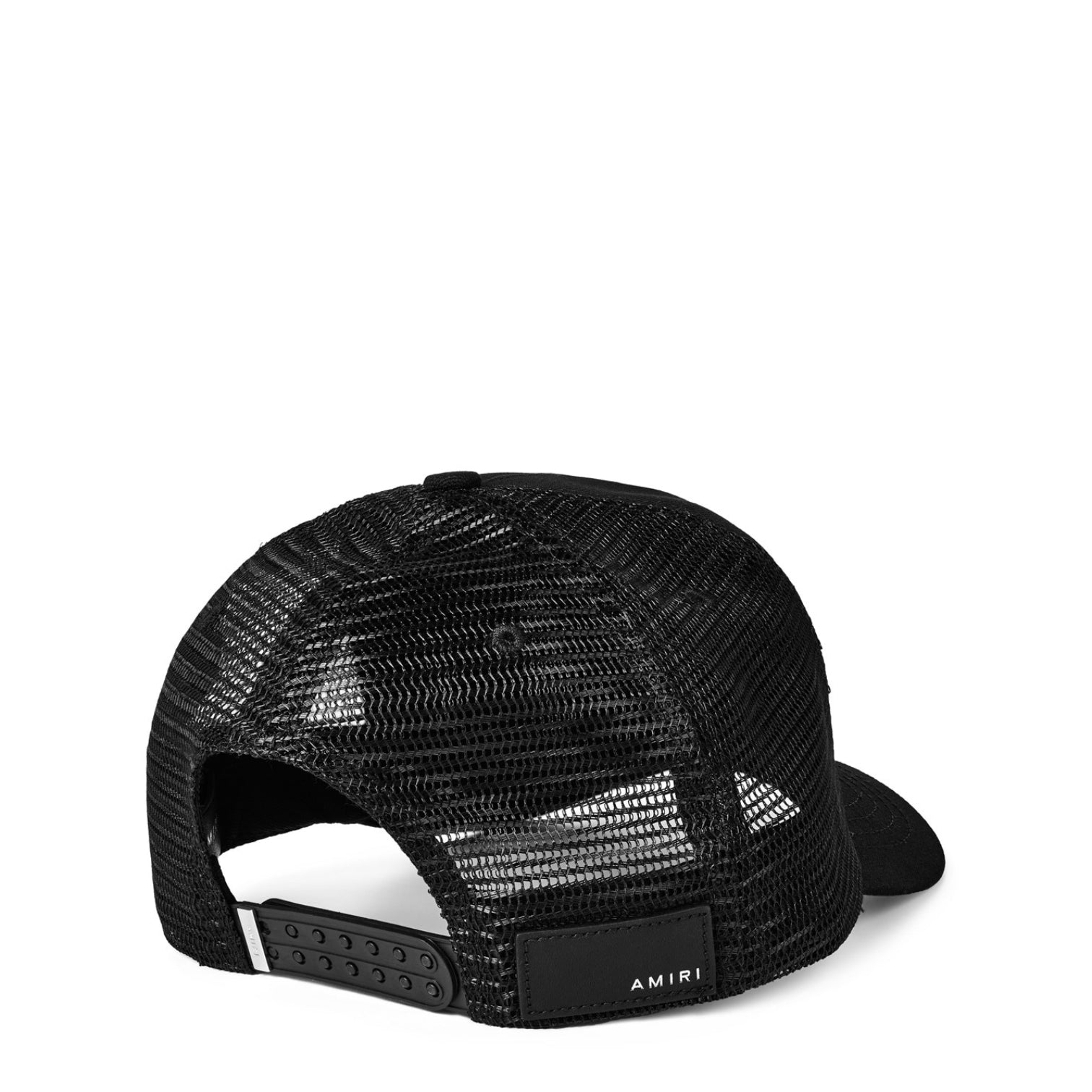 LUXURY HUB AMIRI LOGO TRUCKER CAP