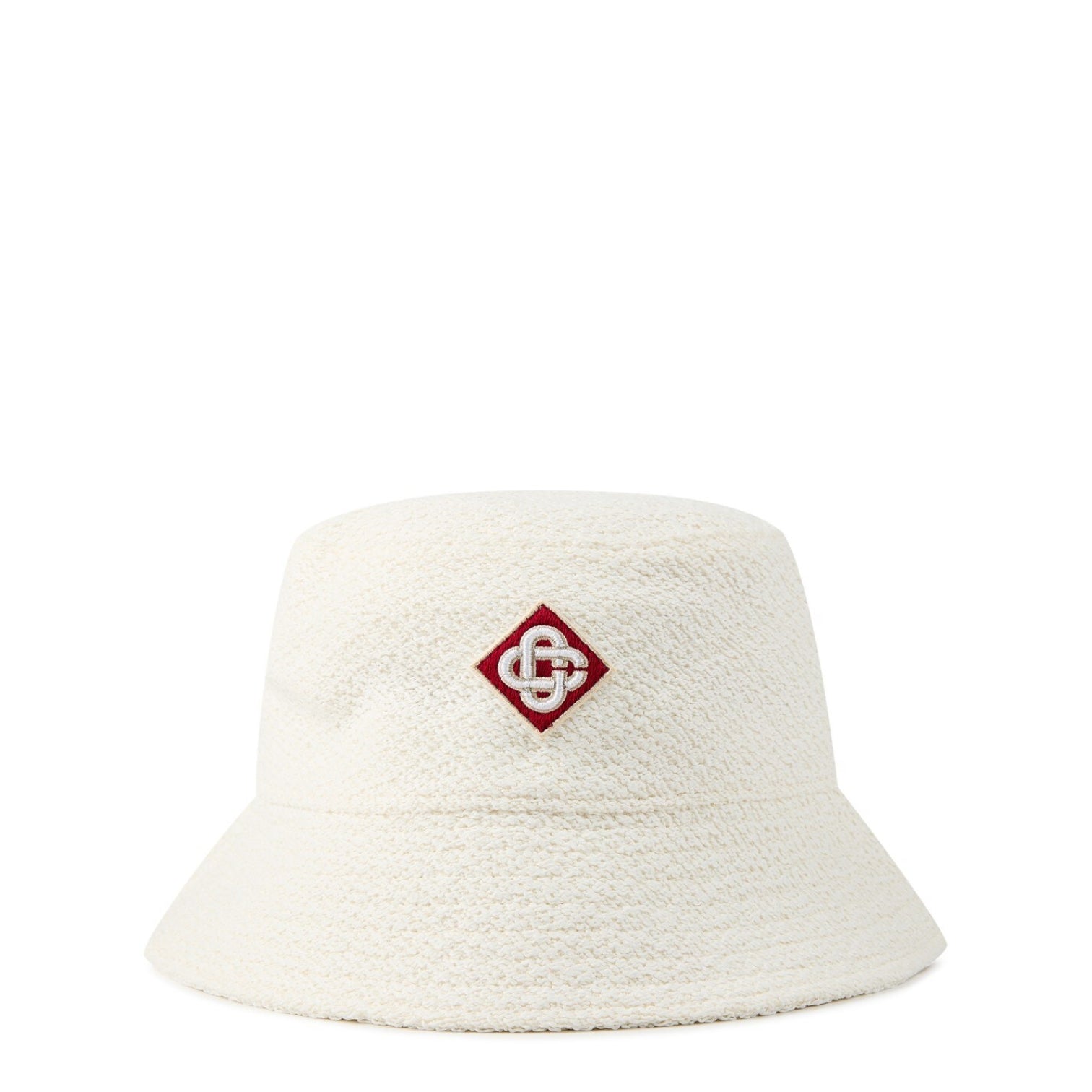 LUXURY HUB CASABLANCA DIAMOND LOGO BUCKET HAT