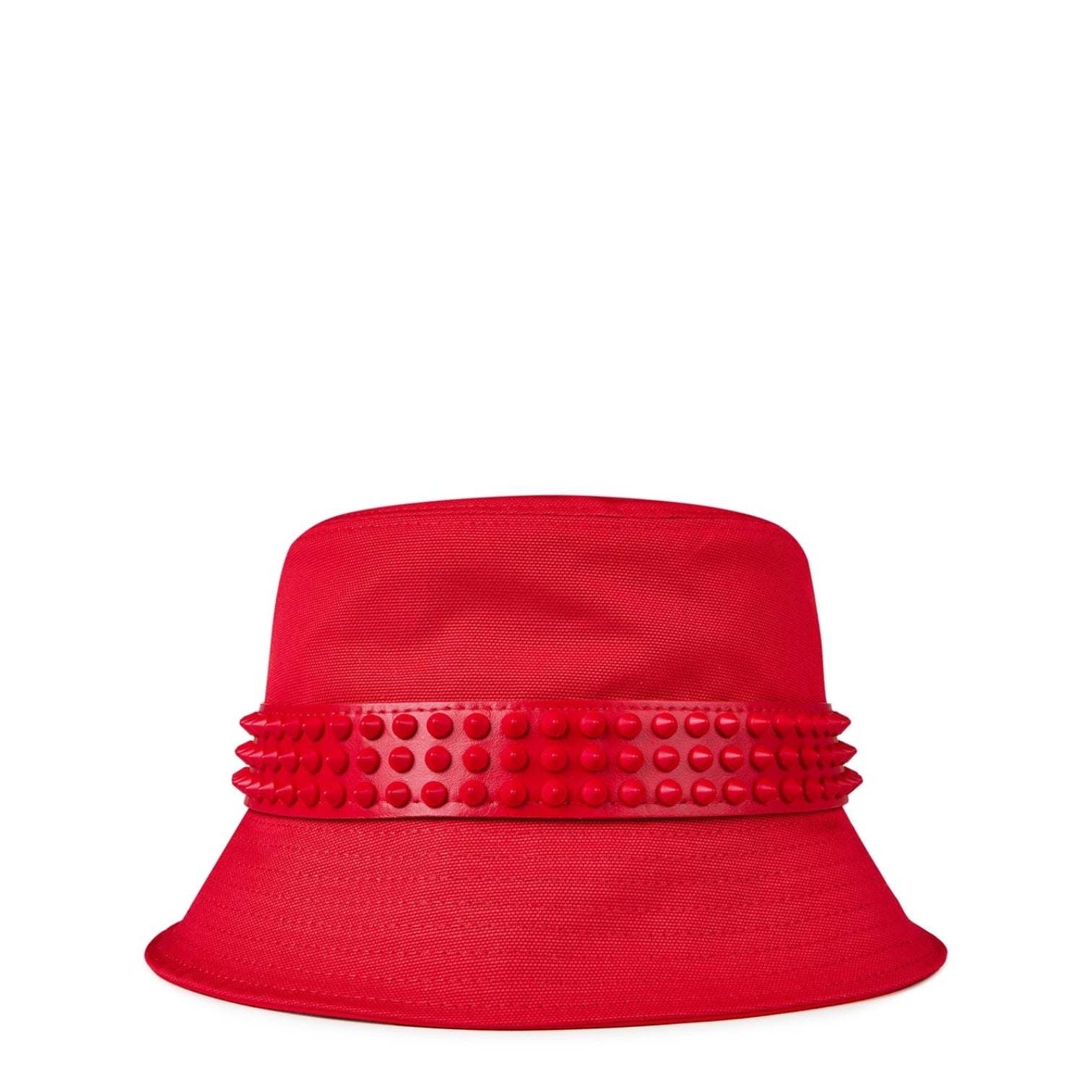 LUXURY HUB CHRISTIAN LOUBOUTIN BOBINO SPIKE BUCKET HAT