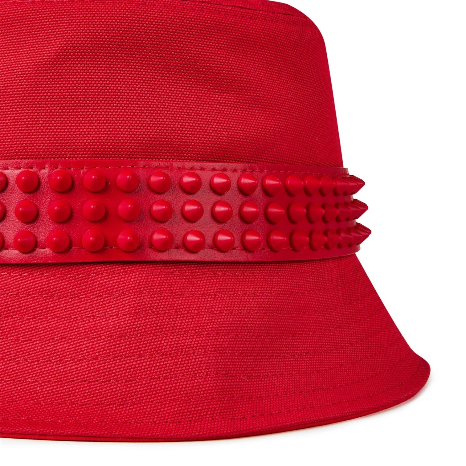 LUXURY HUB CHRISTIAN LOUBOUTIN BOBINO SPIKE BUCKET HAT