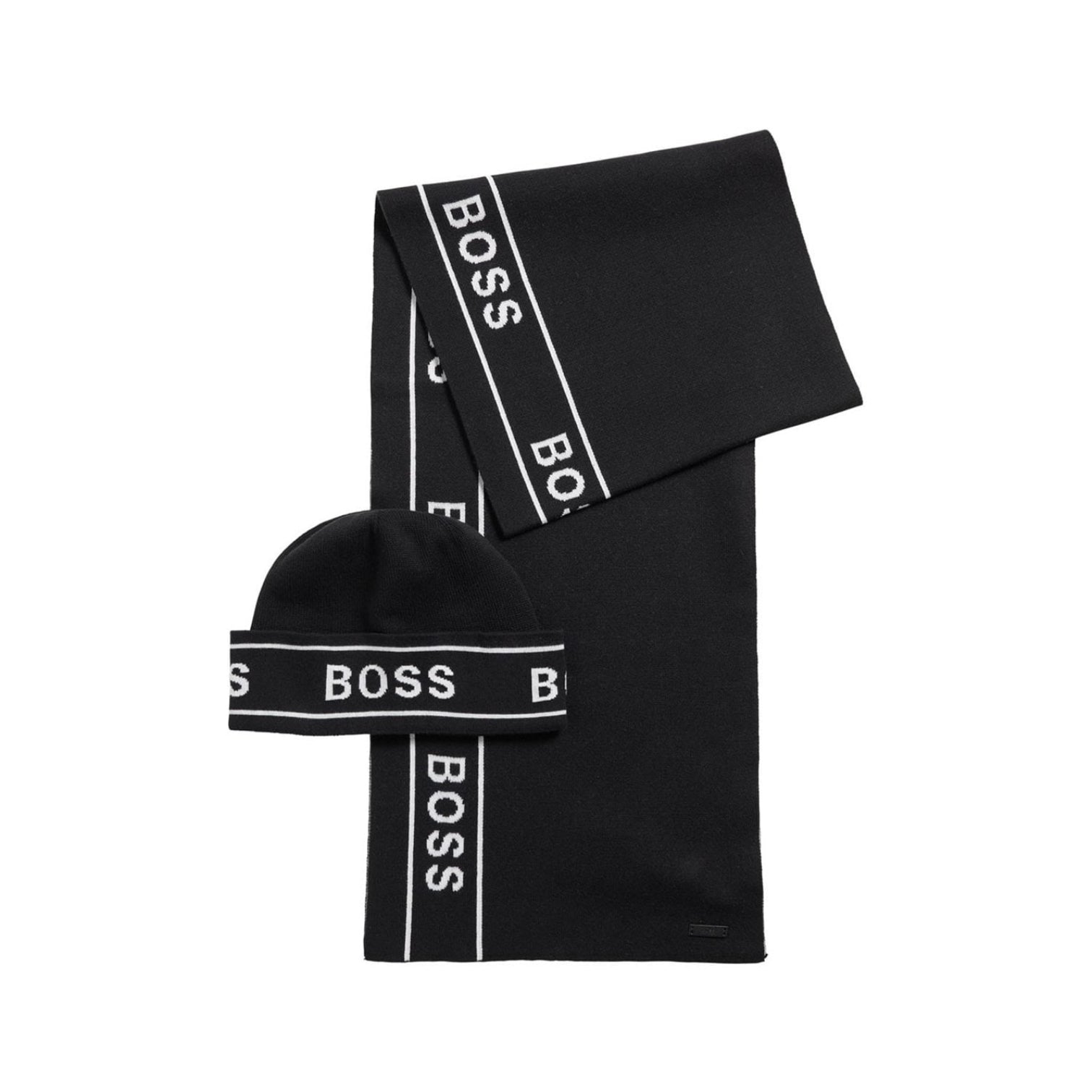 LUXURY HUB BOSS ULFINO SCARF SET