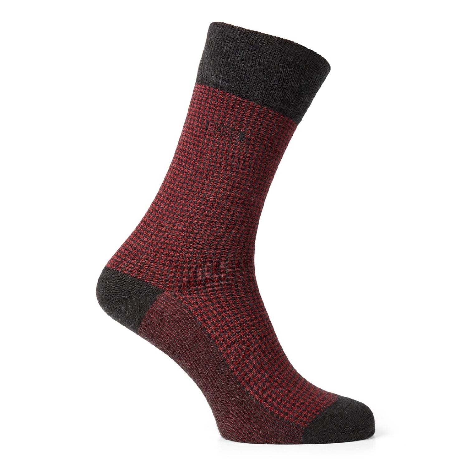 LUXURY HUB BOSS 2PACK HOUNDSTOOTH SOCKS